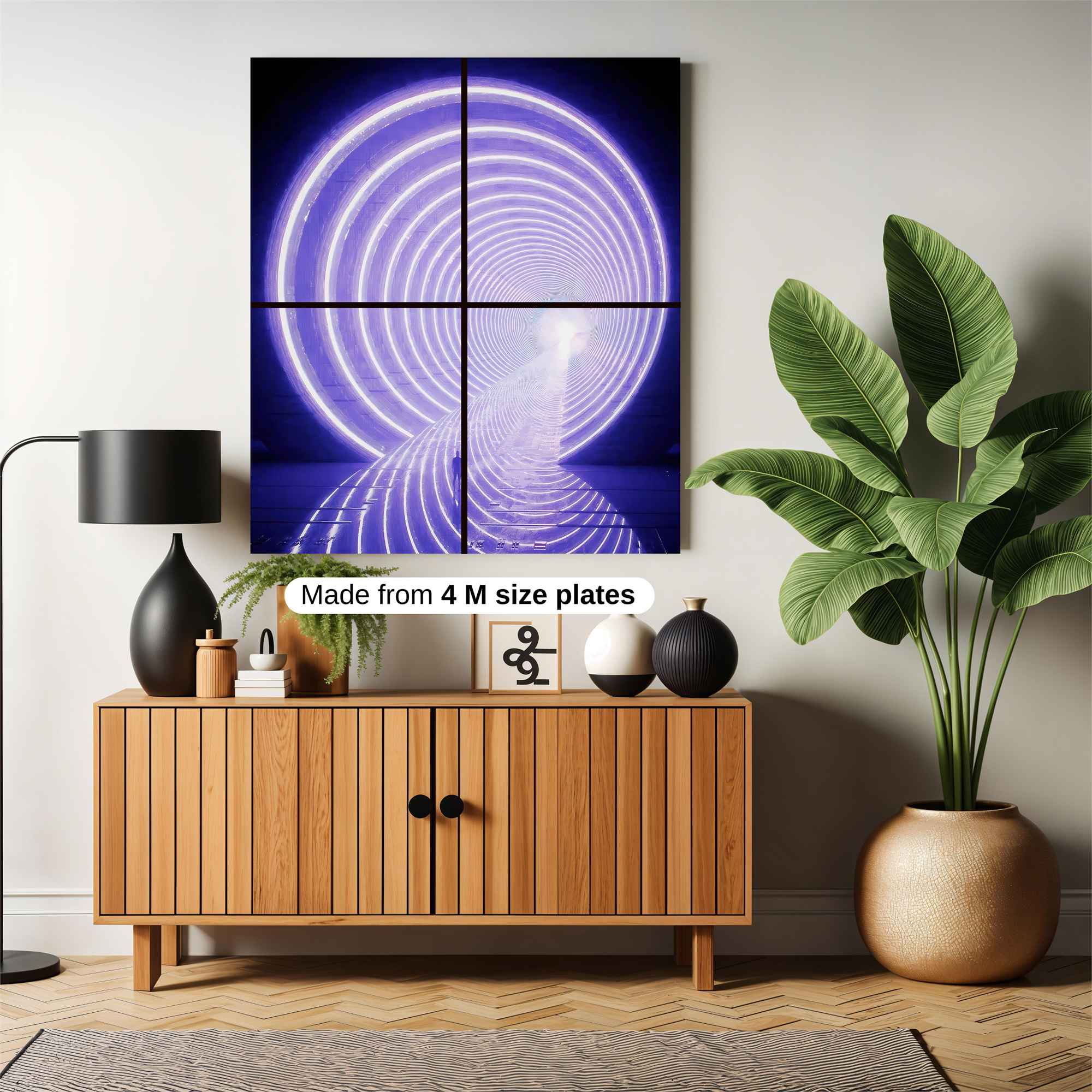 Neon Ascension Safe Wall Magnetic / M