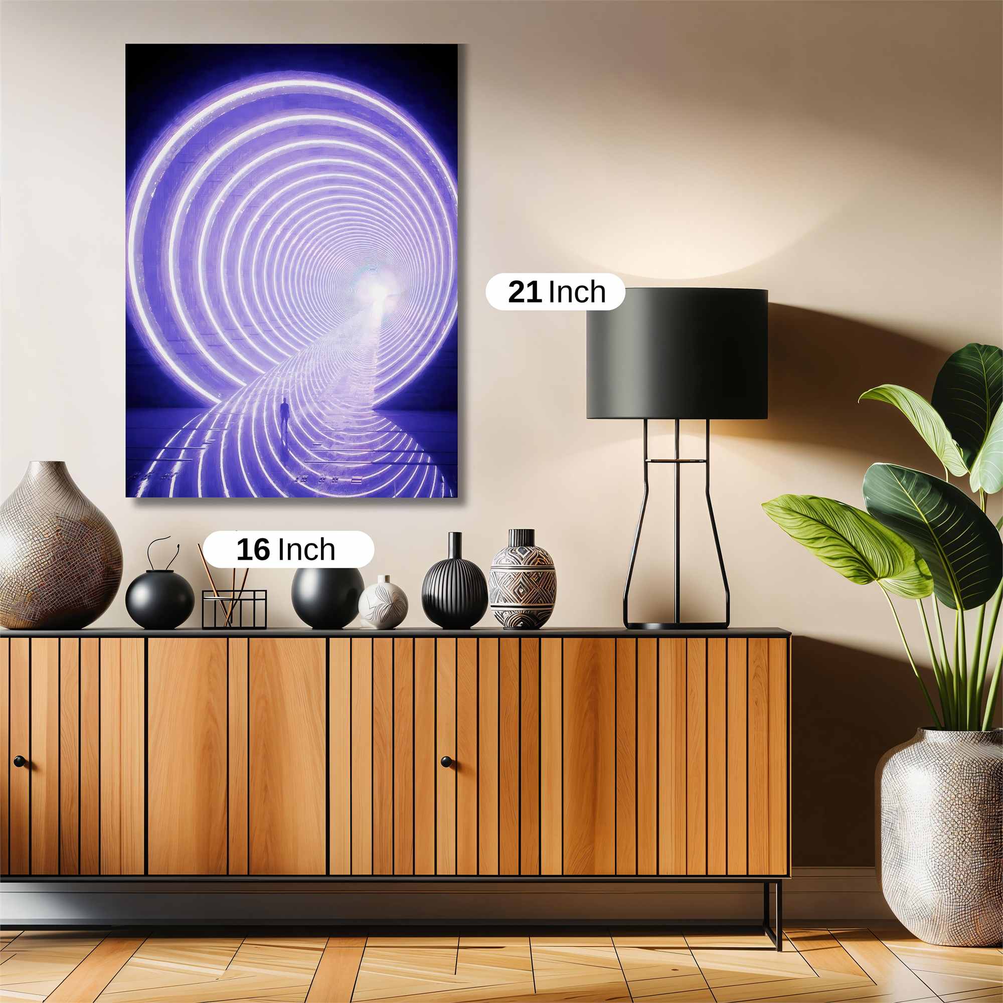 Neon Ascension Safe Wall Magnetic / M