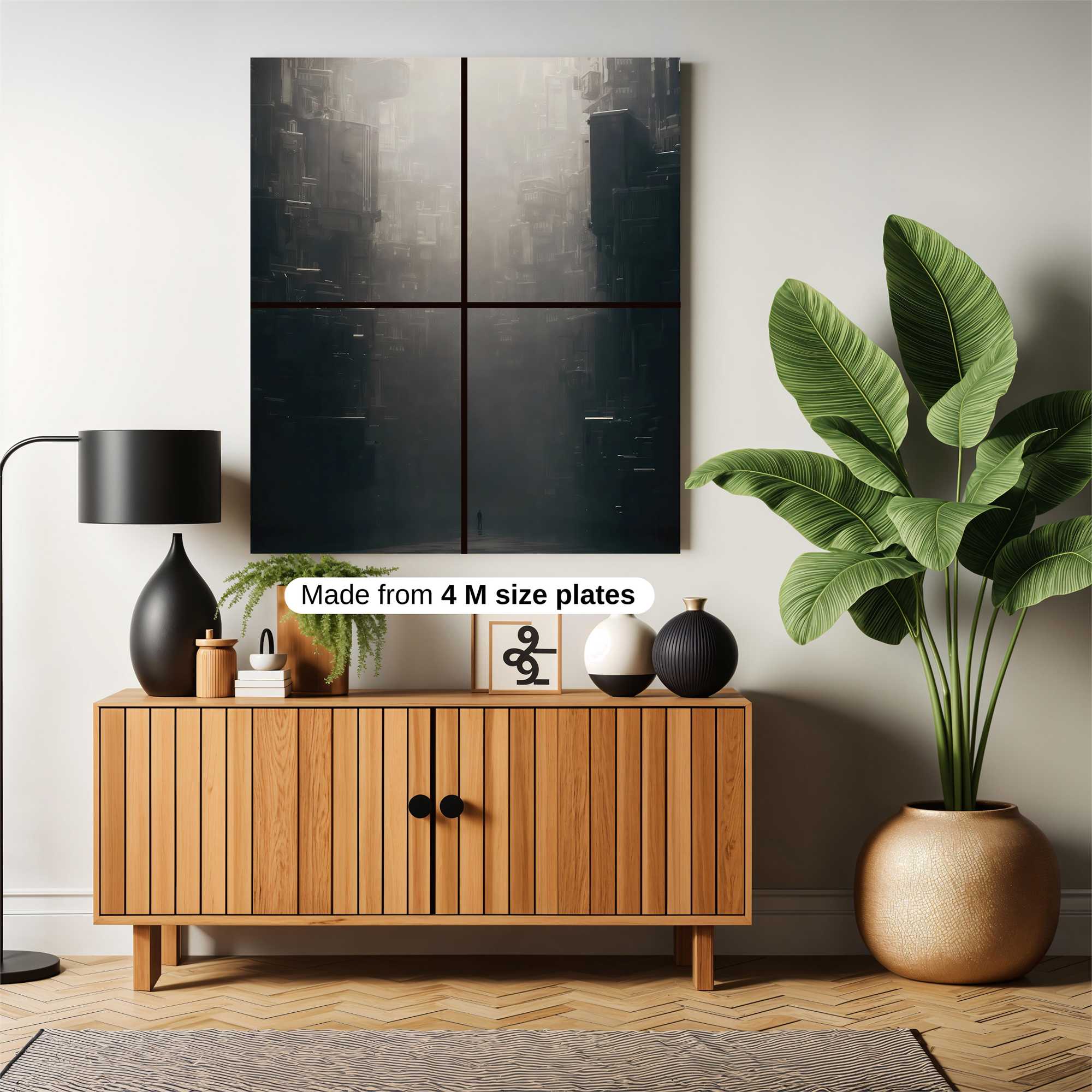 Urban Desolation Safe Wall Magnetic / M