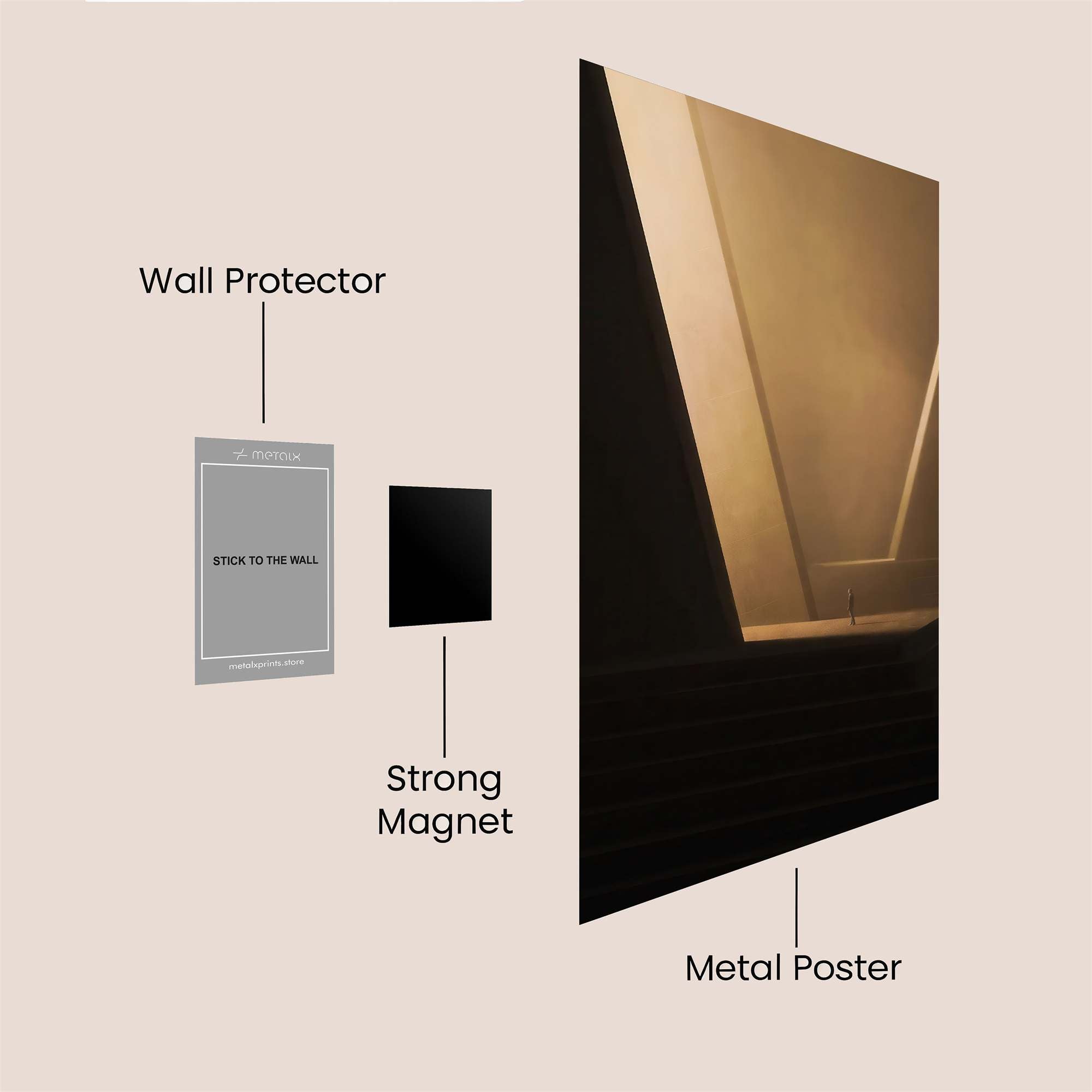 Liminal Elysium Safe Wall Magnetic / M