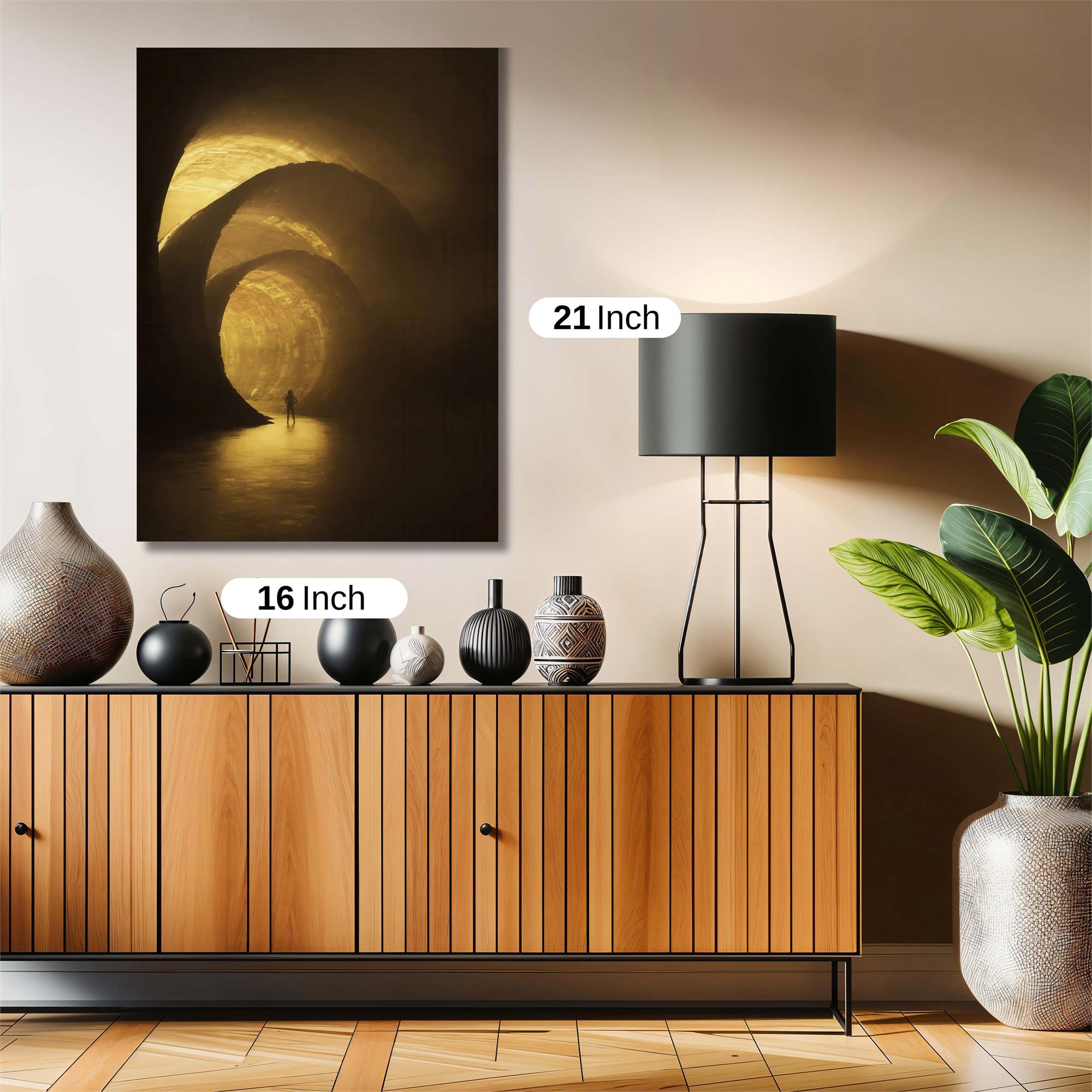 Golden Spiral Safe Wall Magnetic / M