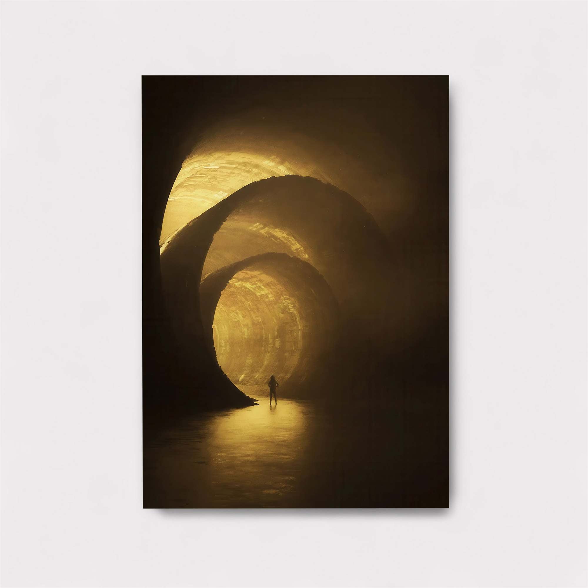 Golden Spiral Safe Wall Magnetic / M