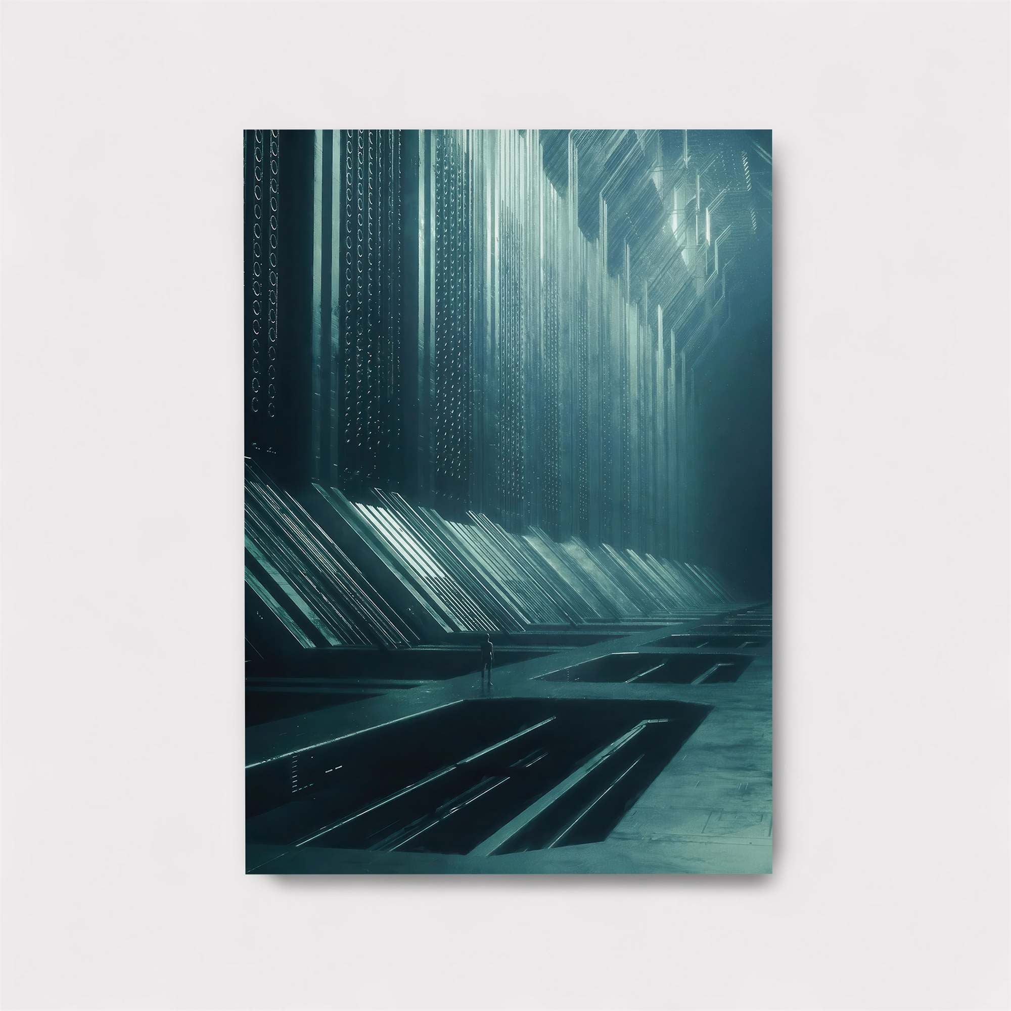 Futuristic Obscurity Safe Wall Magnetic / M