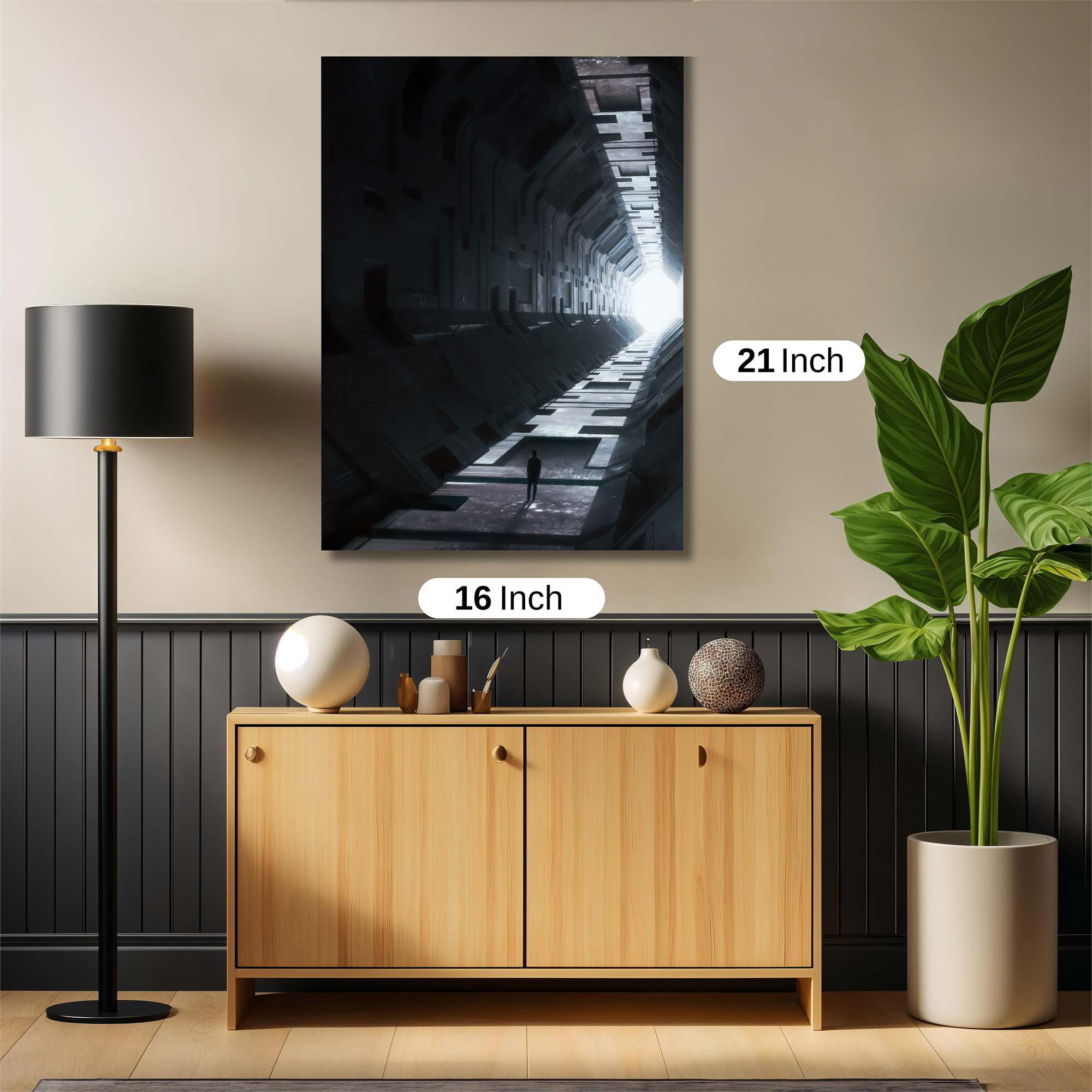 Infinite Luminescence Safe Wall Magnetic / M