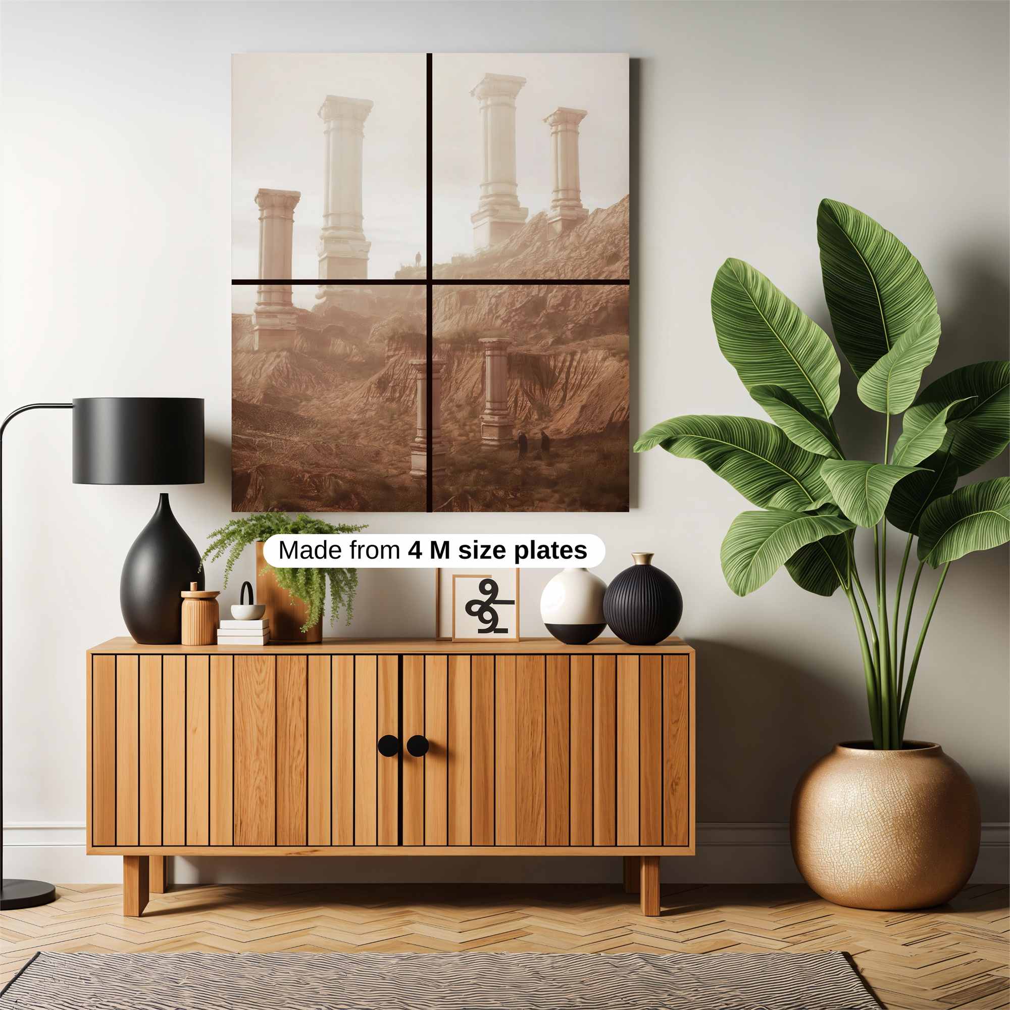 Ethereal Ruinscape Safe Wall Magnetic / M