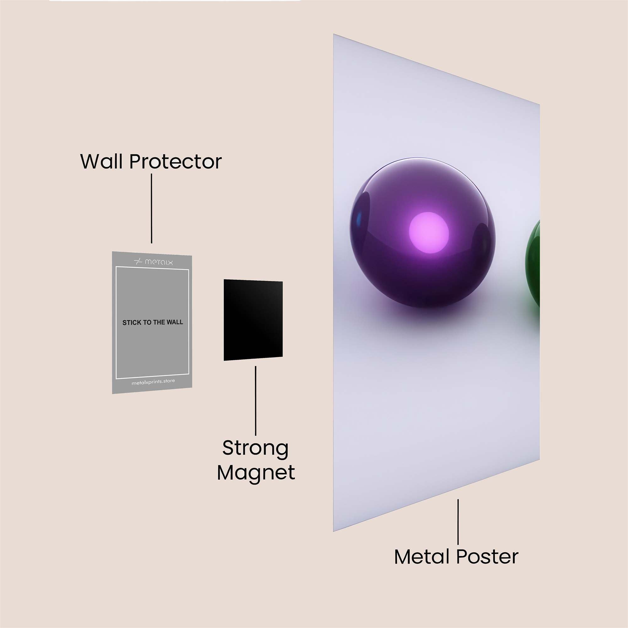 Orbital Serenity Safe Wall Magnetic / M
