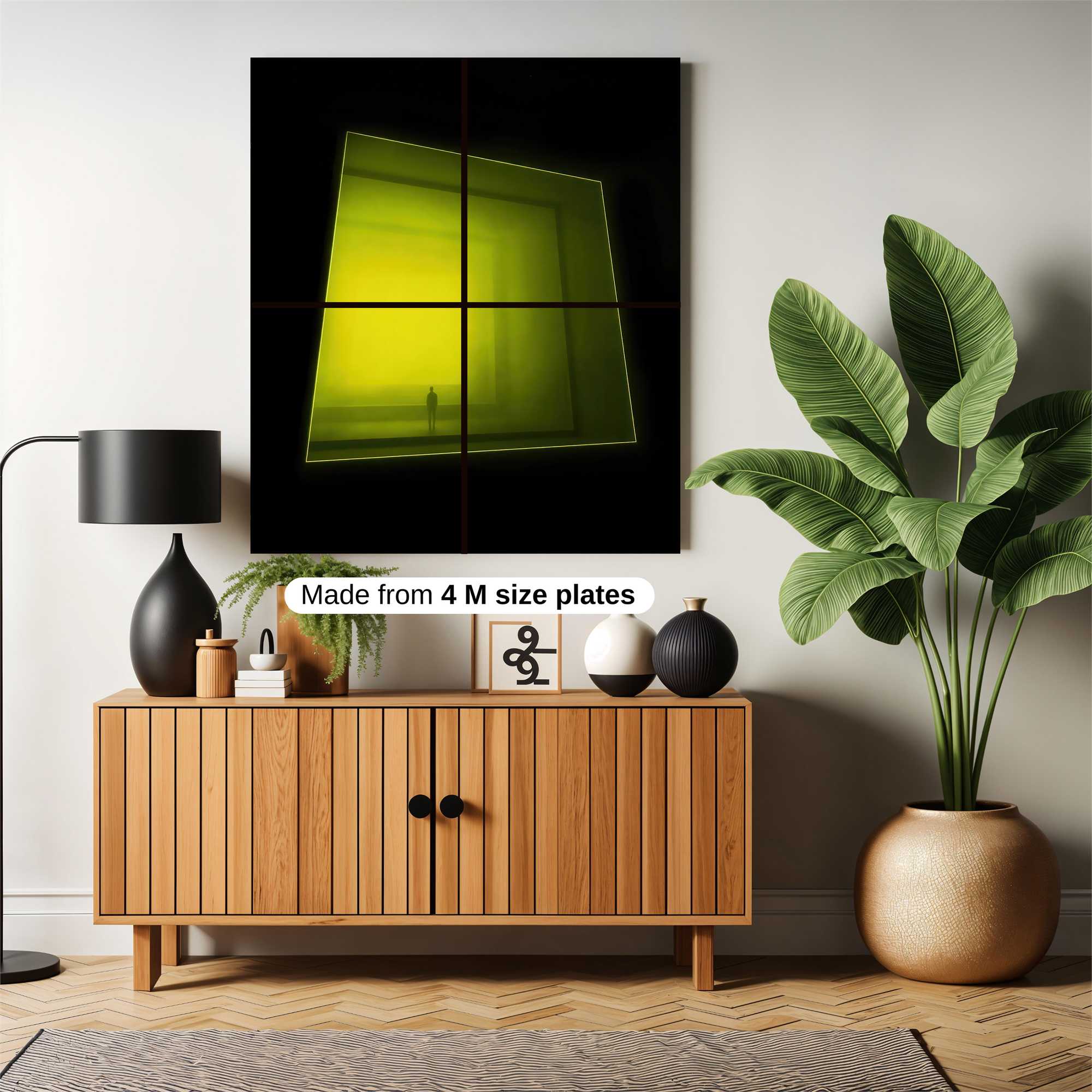 Neon Depths Safe Wall Magnetic / M