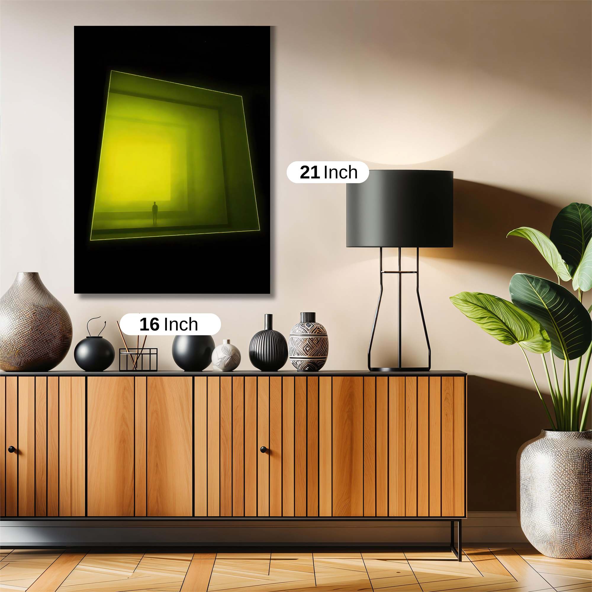 Neon Depths Safe Wall Magnetic / M