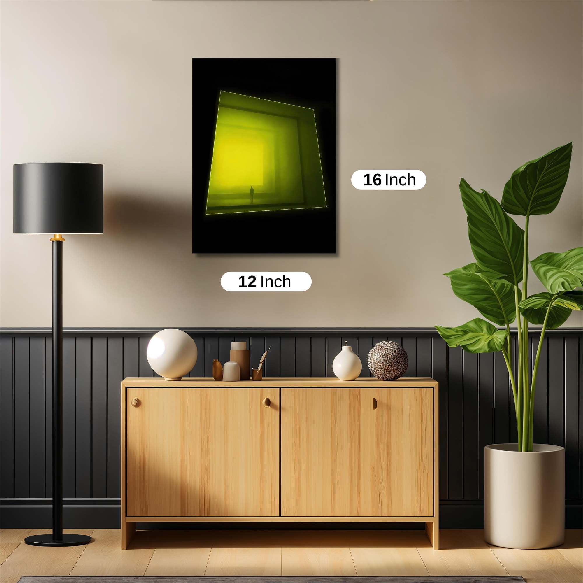 Neon Depths Safe Wall Magnetic / M