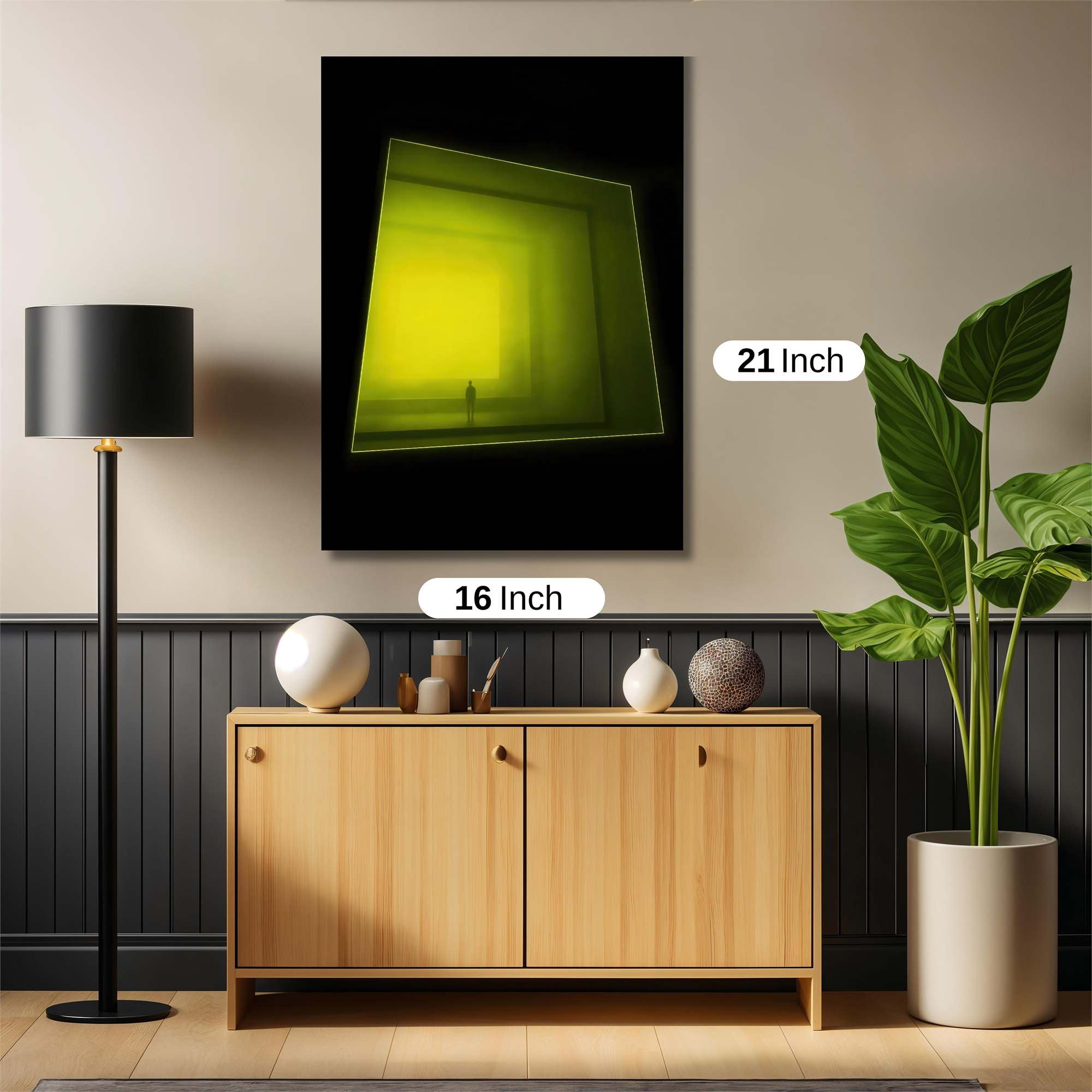 Neon Depths Safe Wall Magnetic / M