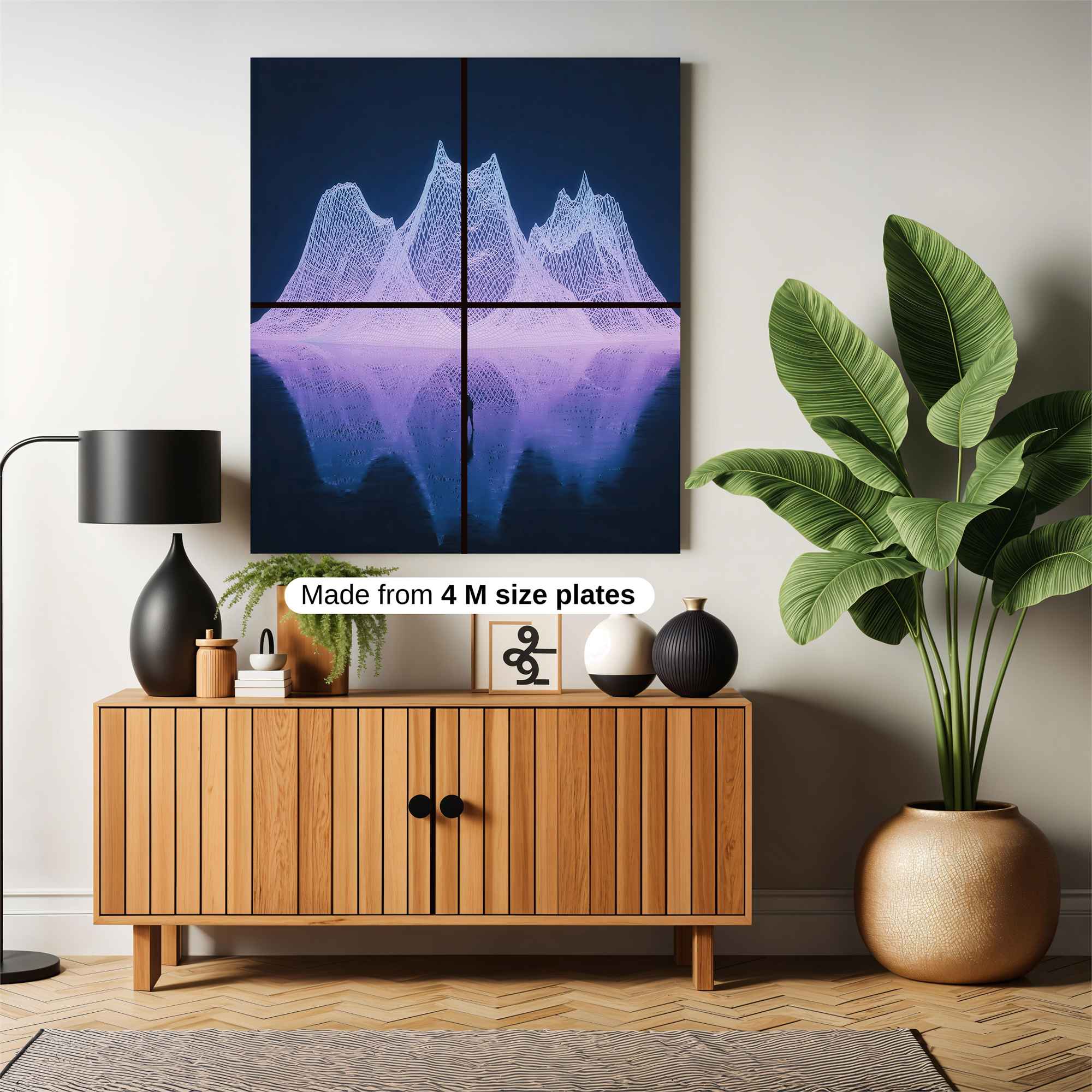 Neon Peaks Safe Wall Magnetic / M