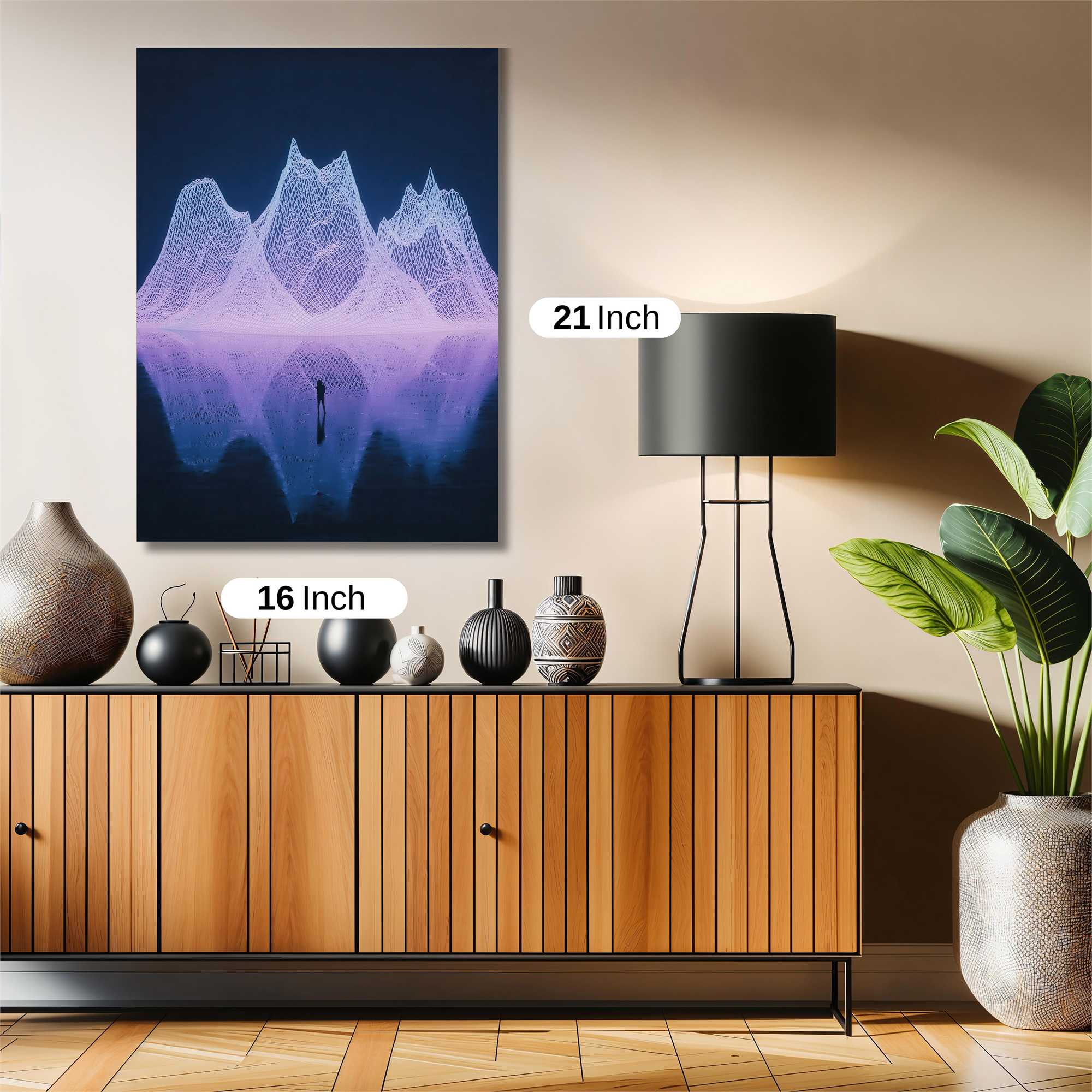 Neon Peaks Safe Wall Magnetic / M