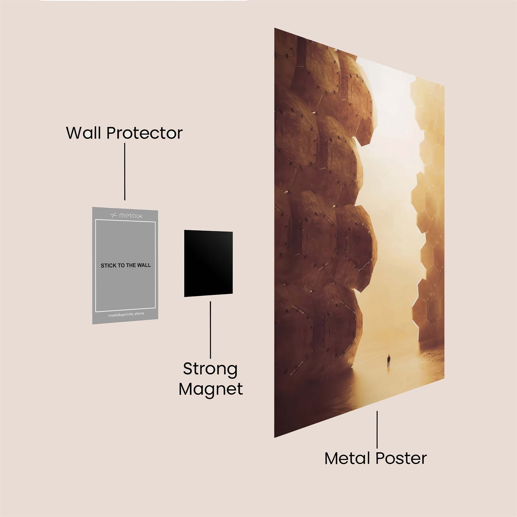 Monolithic Serenity Safe Wall Magnetic / M