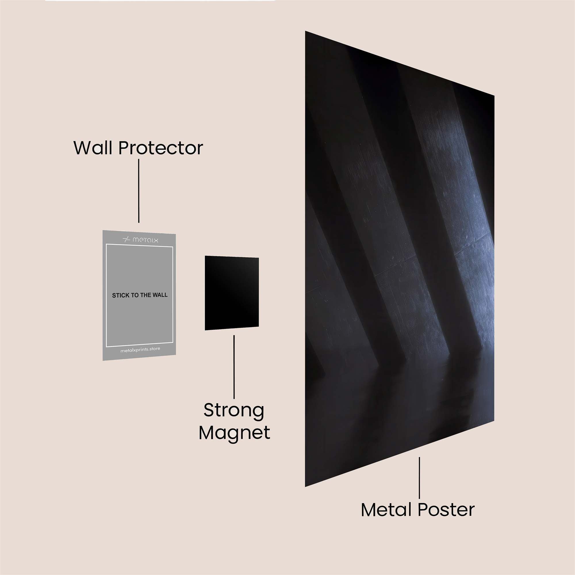 Monolith Solitude Safe Wall Magnetic / M