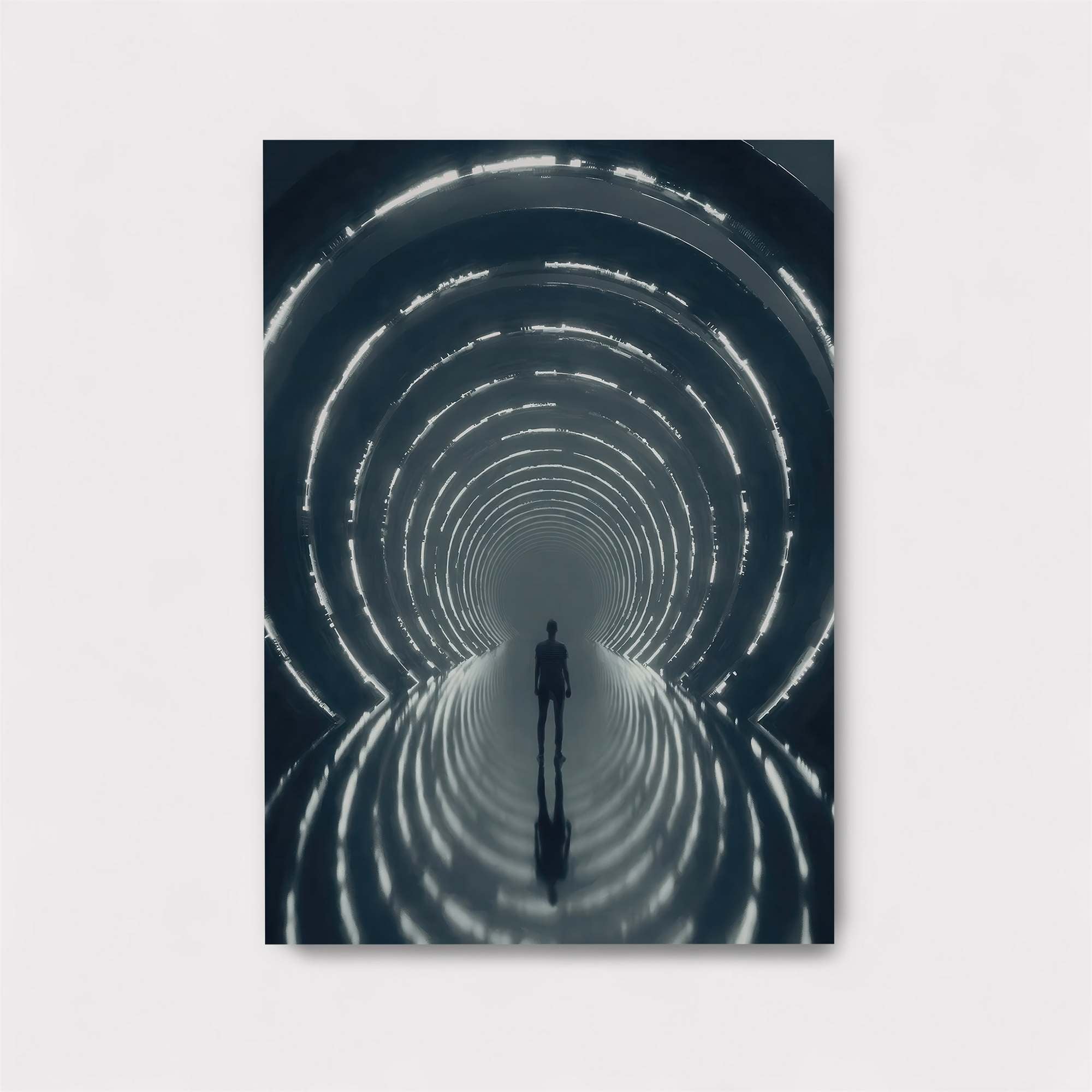 Futuristic Solitude Safe Wall Magnetic / M