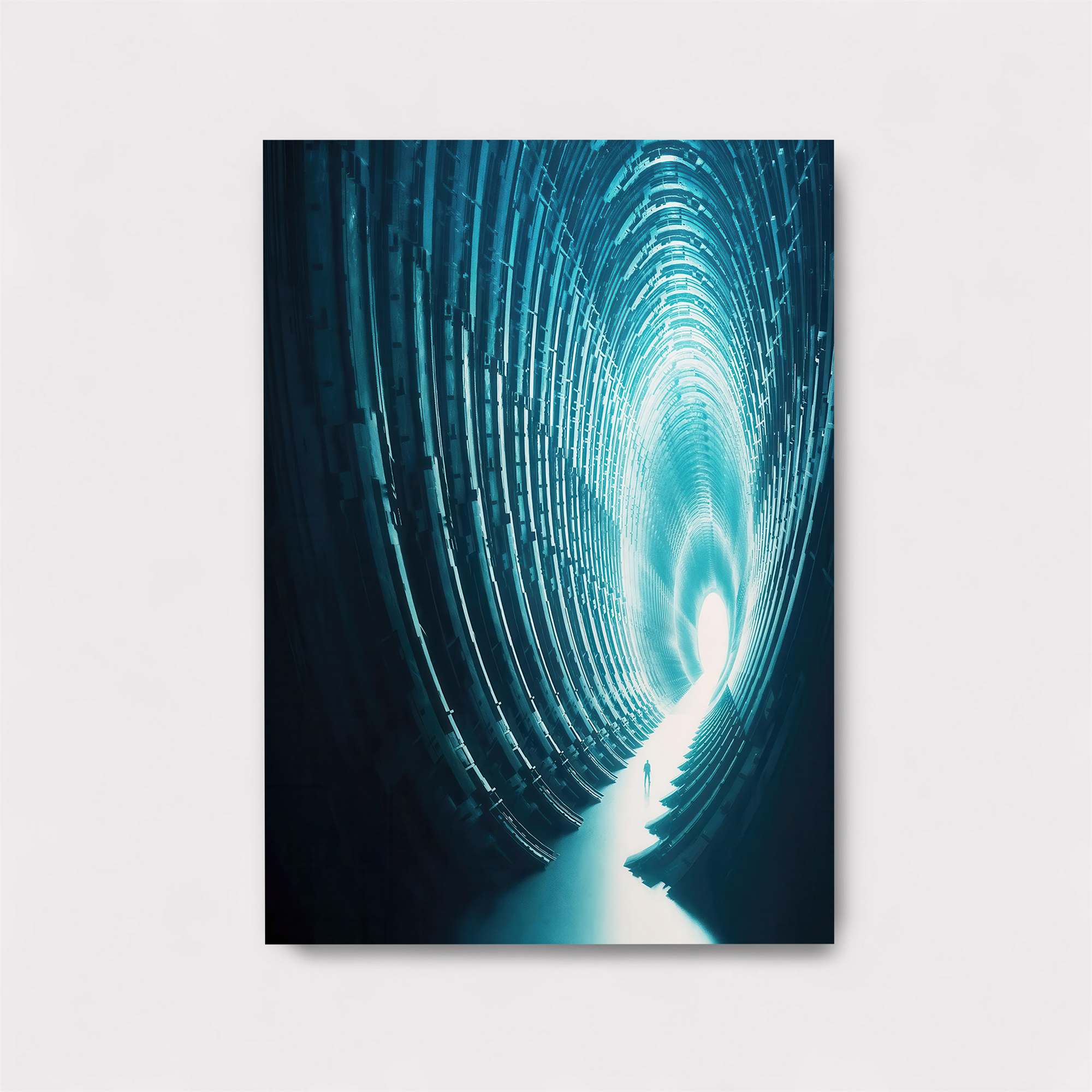 Futuristic Embrace Safe Wall Magnetic / M