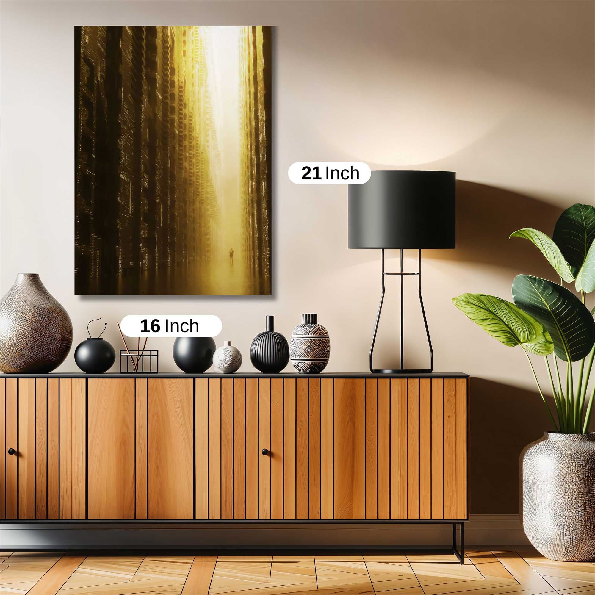 Golden Solitude Safe Wall Magnetic / M