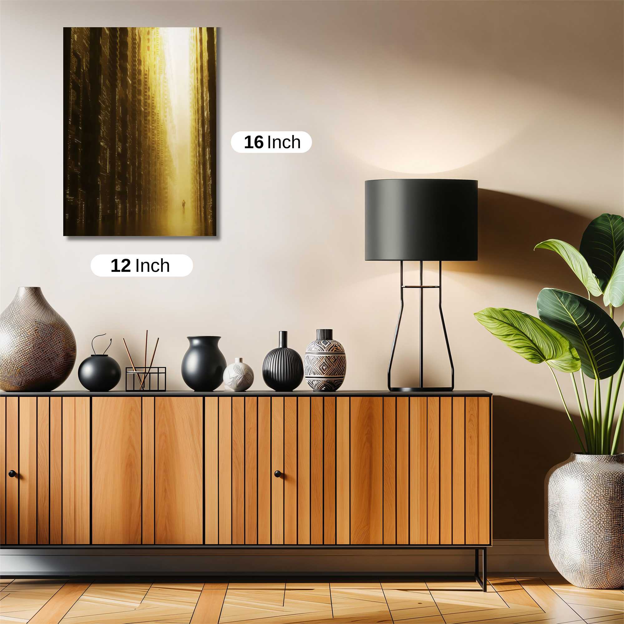 Golden Solitude Safe Wall Magnetic / M