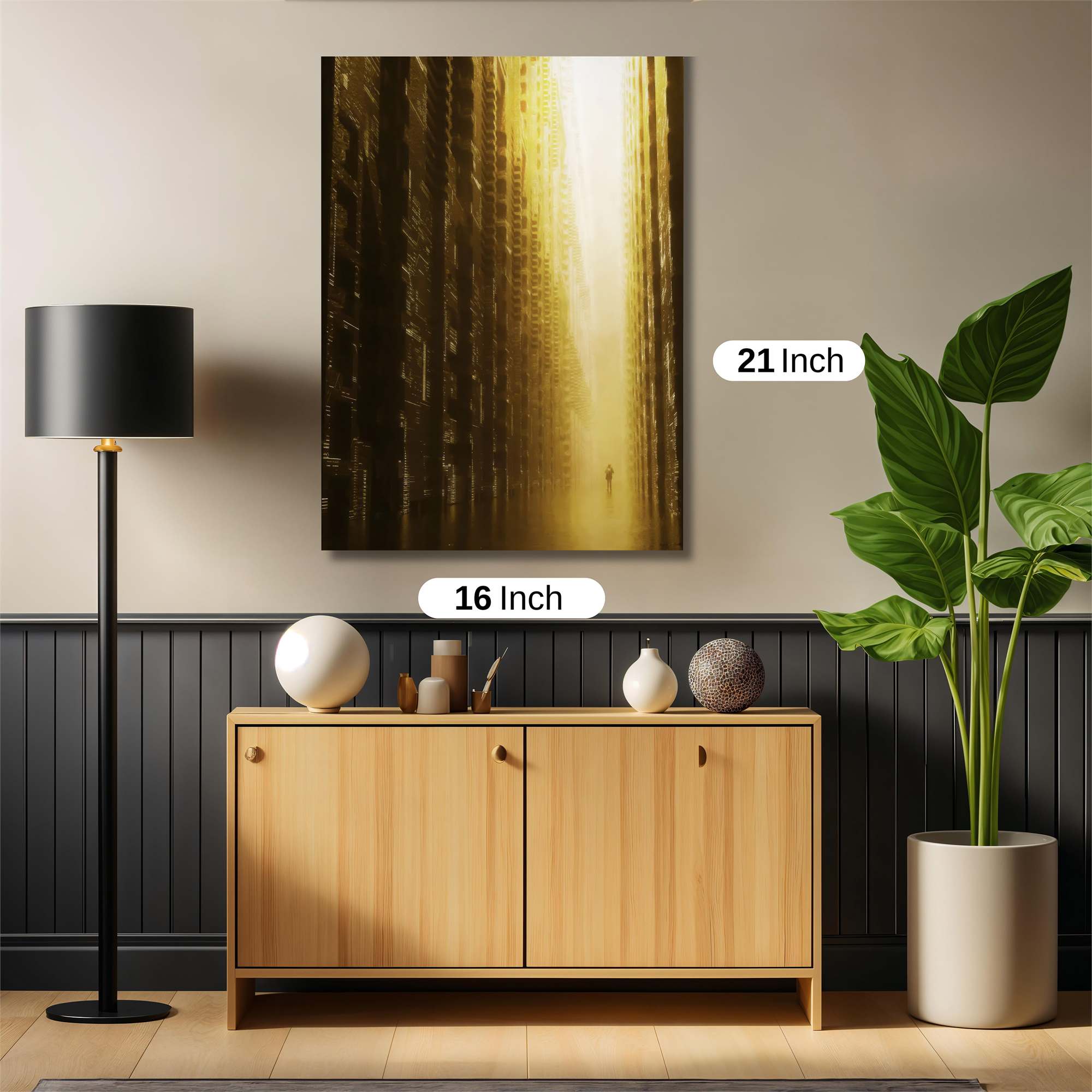 Golden Solitude Safe Wall Magnetic / M