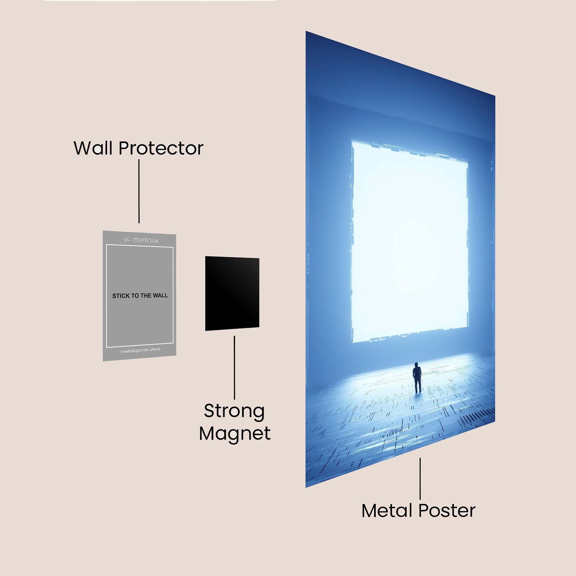 Gateway Reverie Safe Wall Magnetic / M