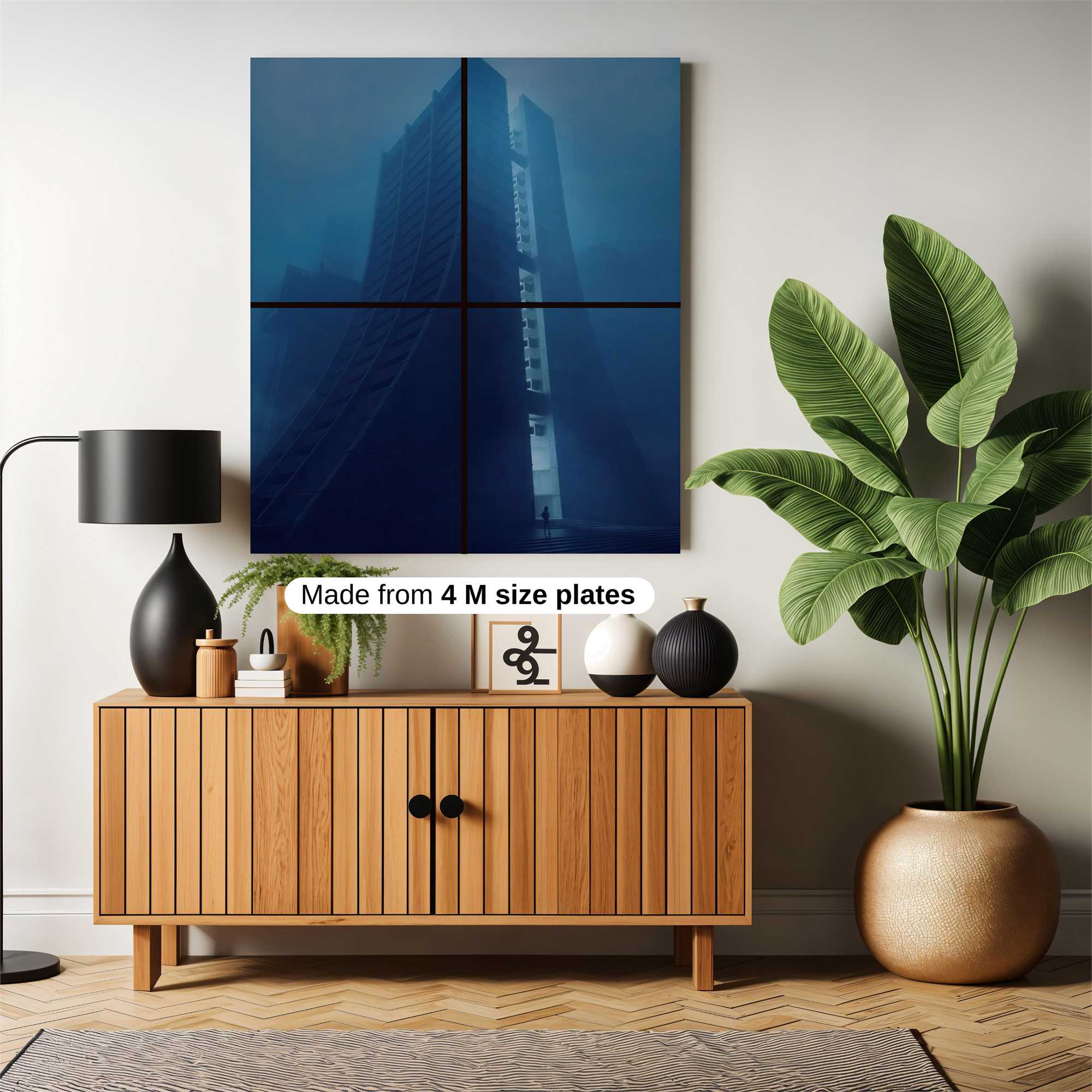 Foggy Monolith Safe Wall Magnetic / M