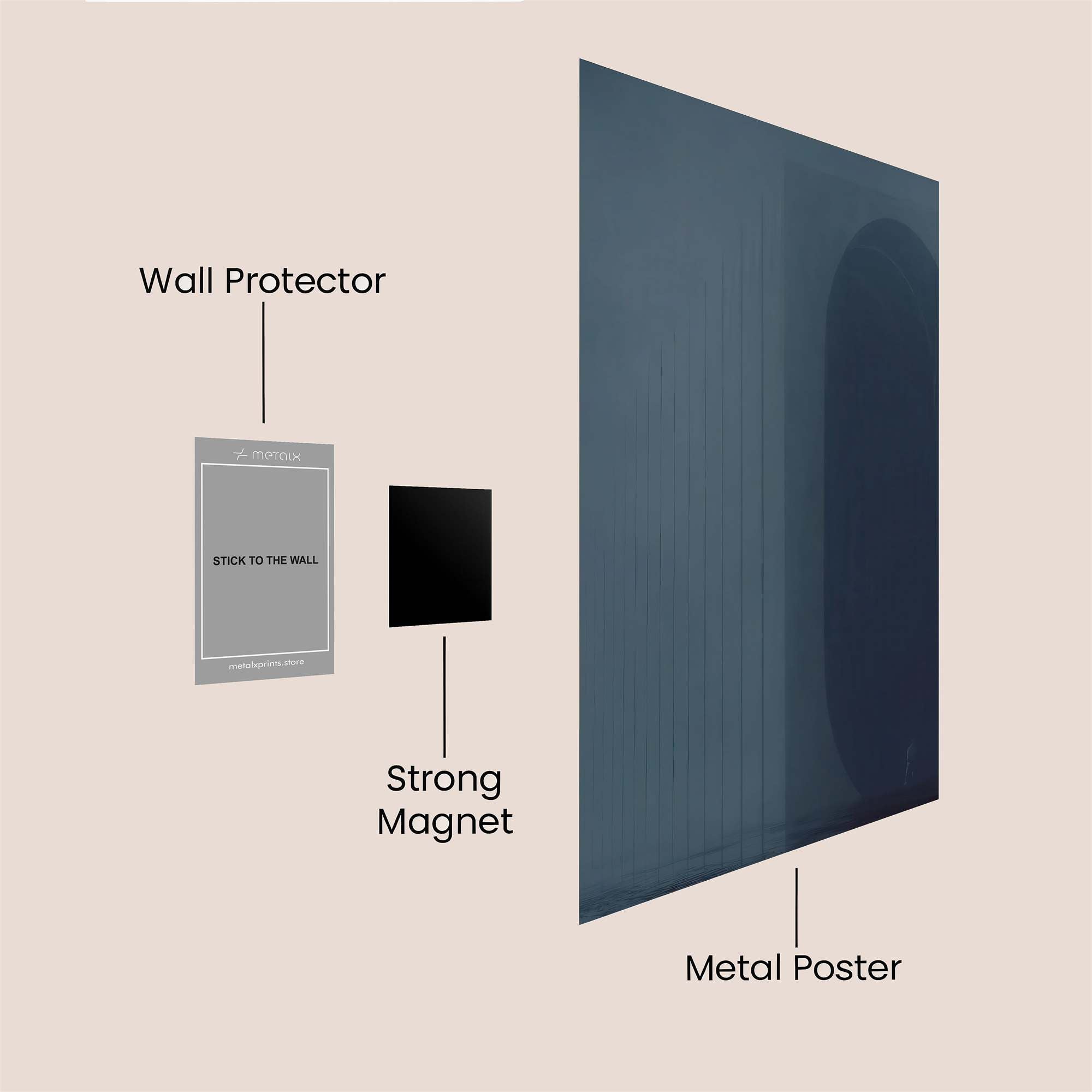 Eerie Entrance Safe Wall Magnetic / M