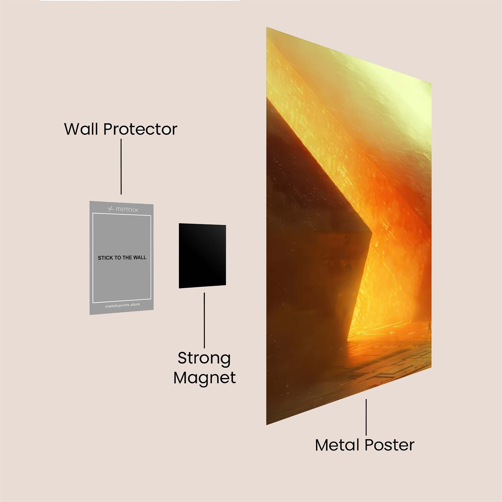 Eternal Enigma Safe Wall Magnetic / M