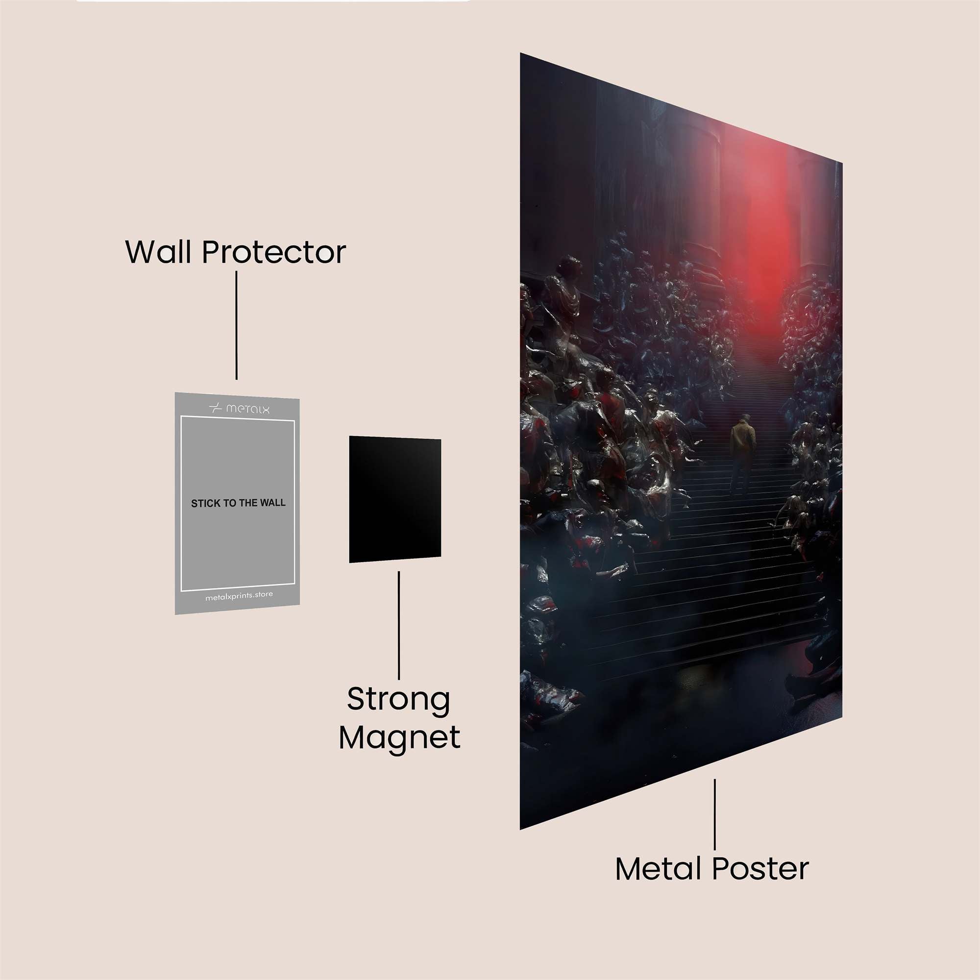 Ascension Reverie Safe Wall Magnetic / M