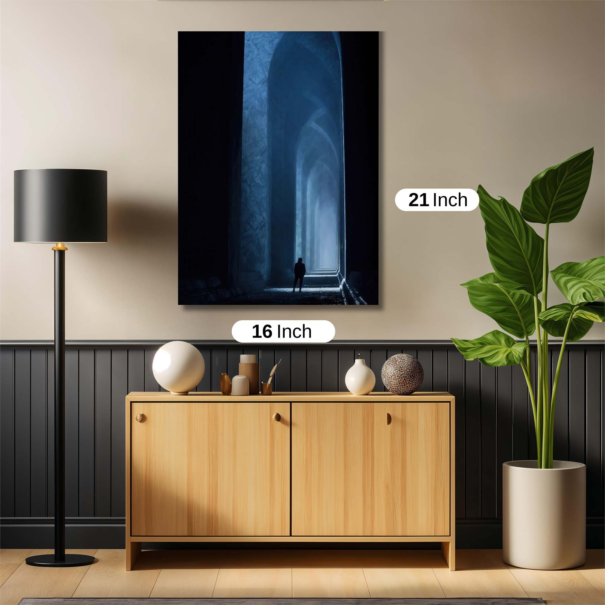 Lonely Passage Safe Wall Magnetic / M