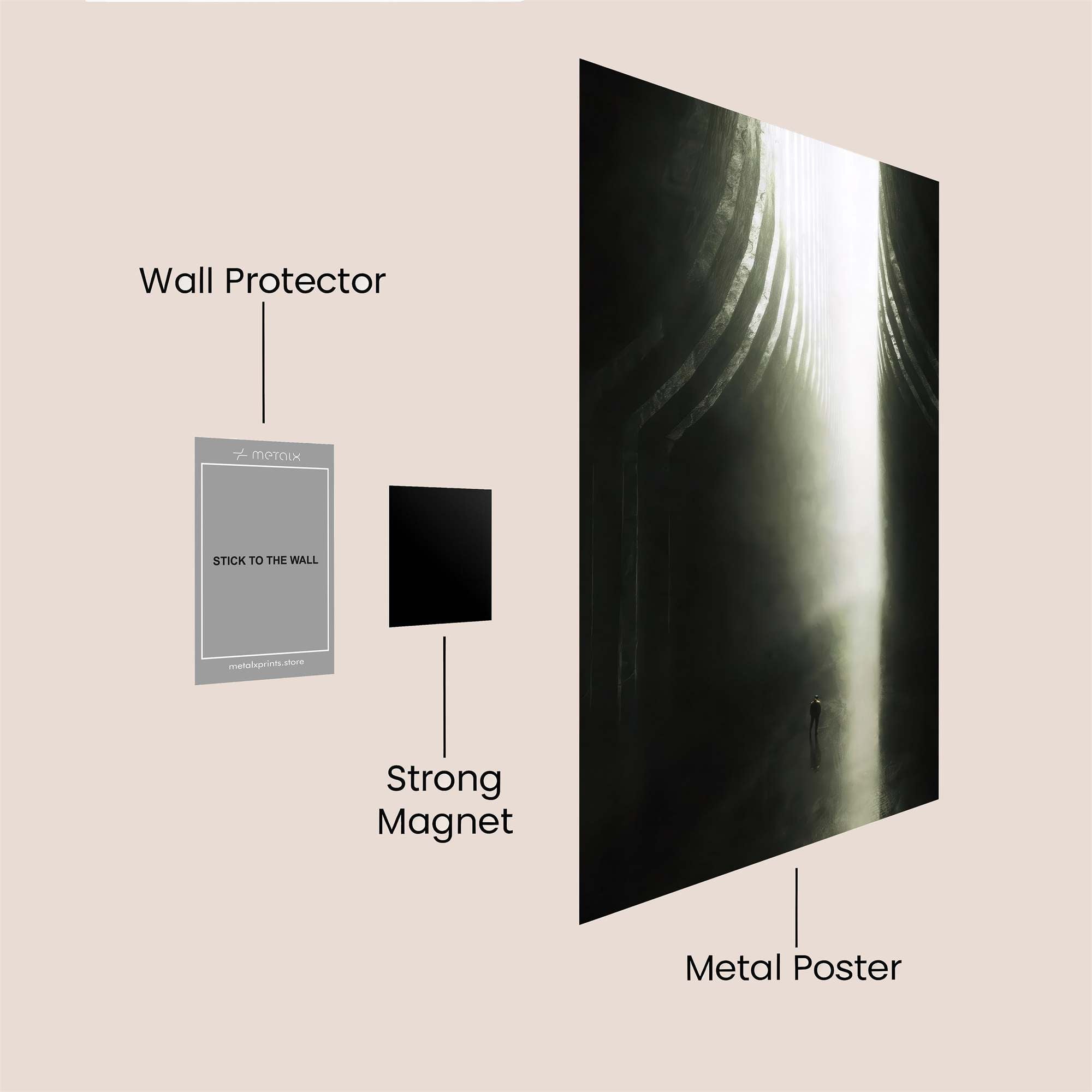 Portal Reverie Safe Wall Magnetic / M