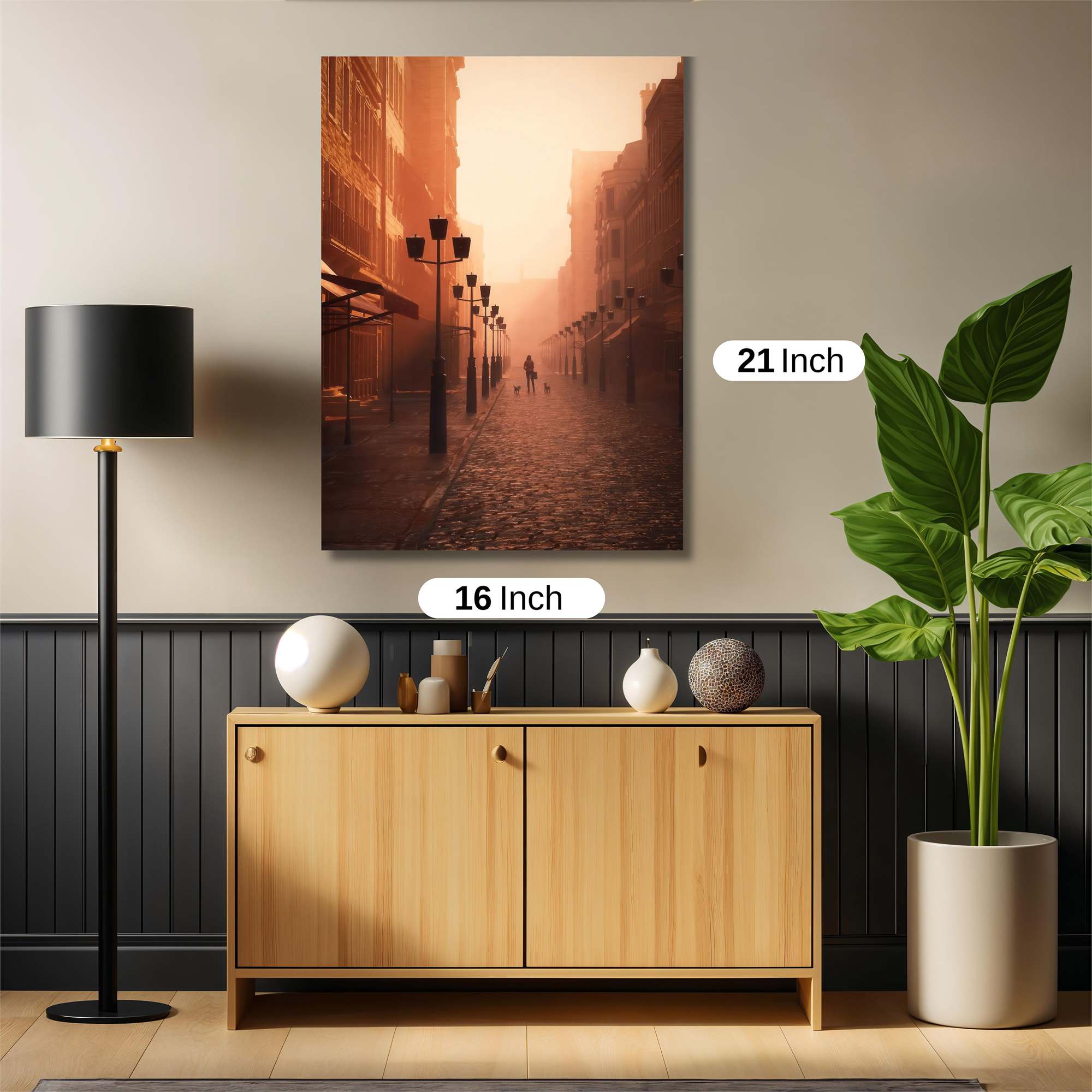 Sunlit Solitude Safe Wall Magnetic / M