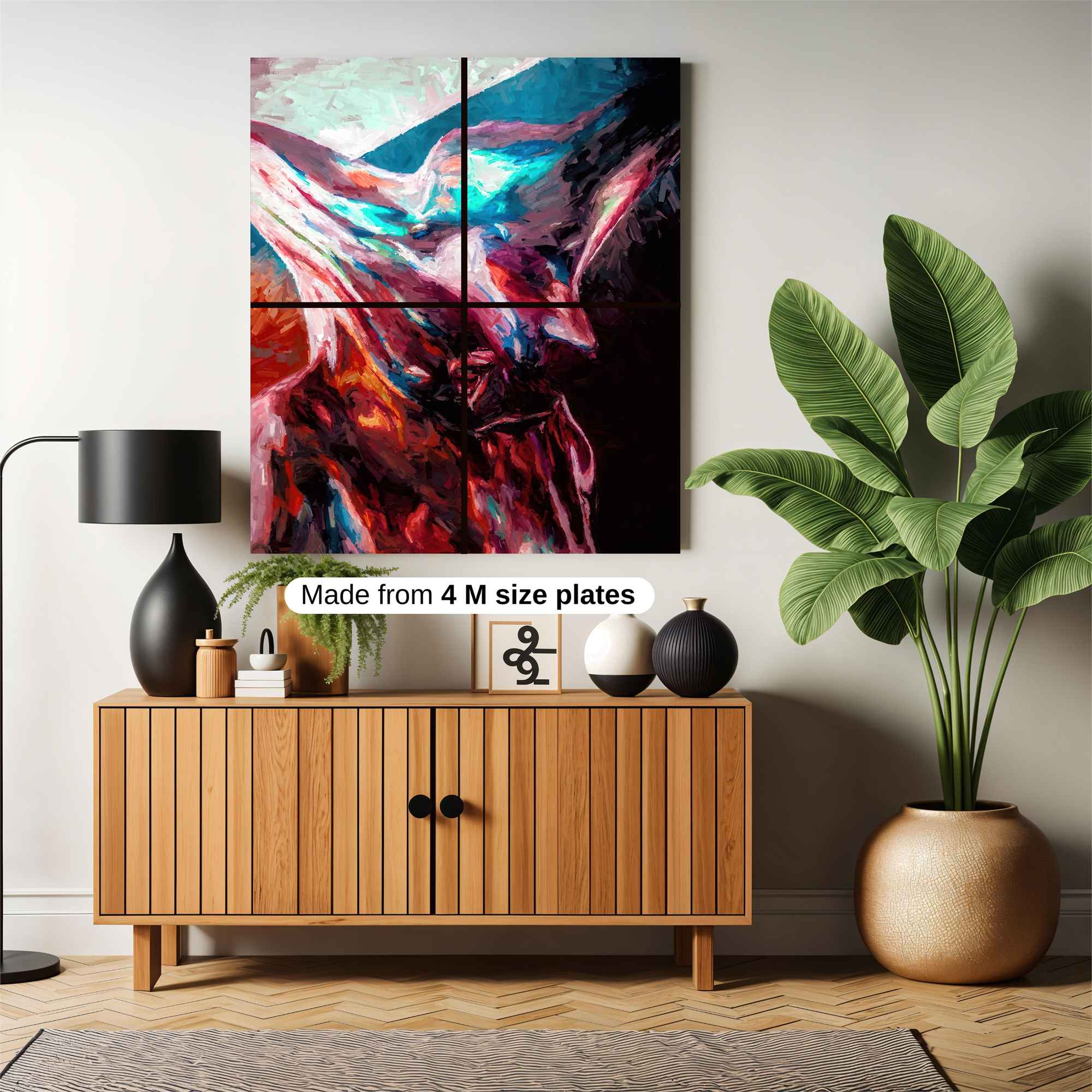 Vivid Whirl Safe Wall Magnetic / M