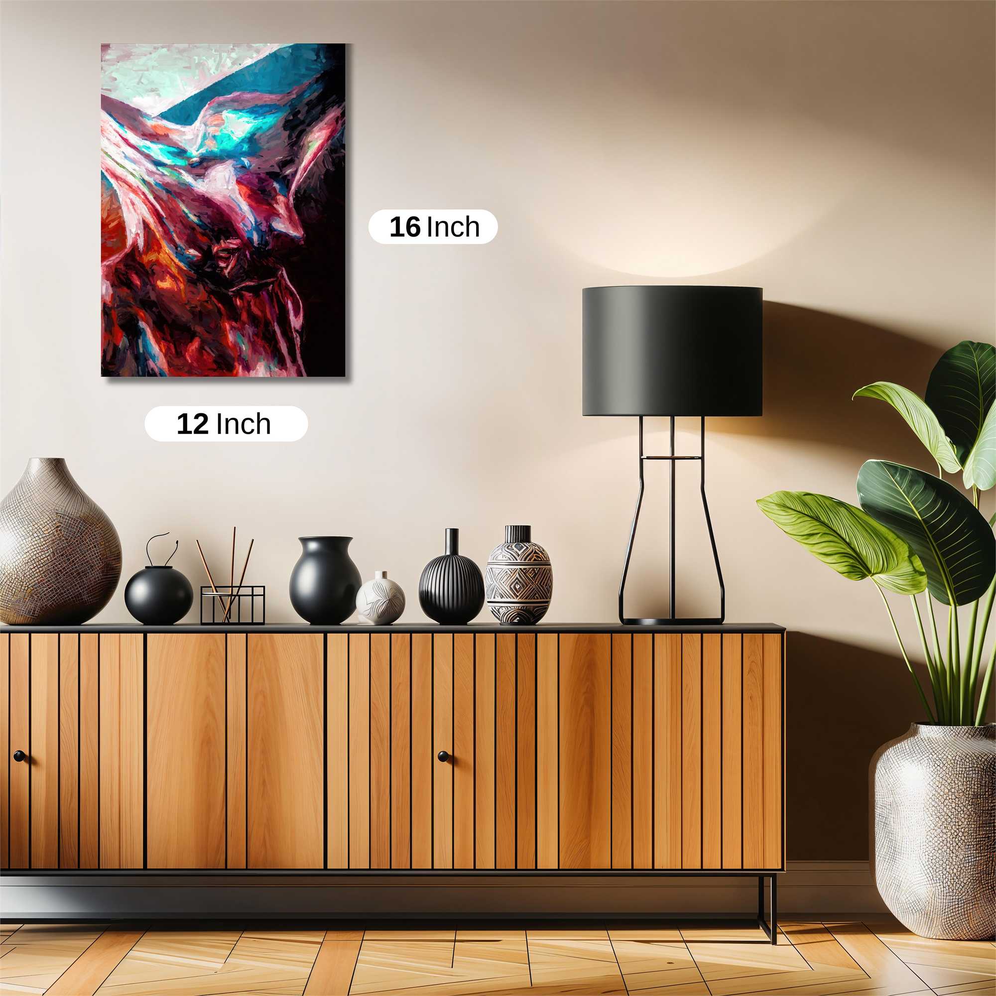 Vivid Whirl Safe Wall Magnetic / M