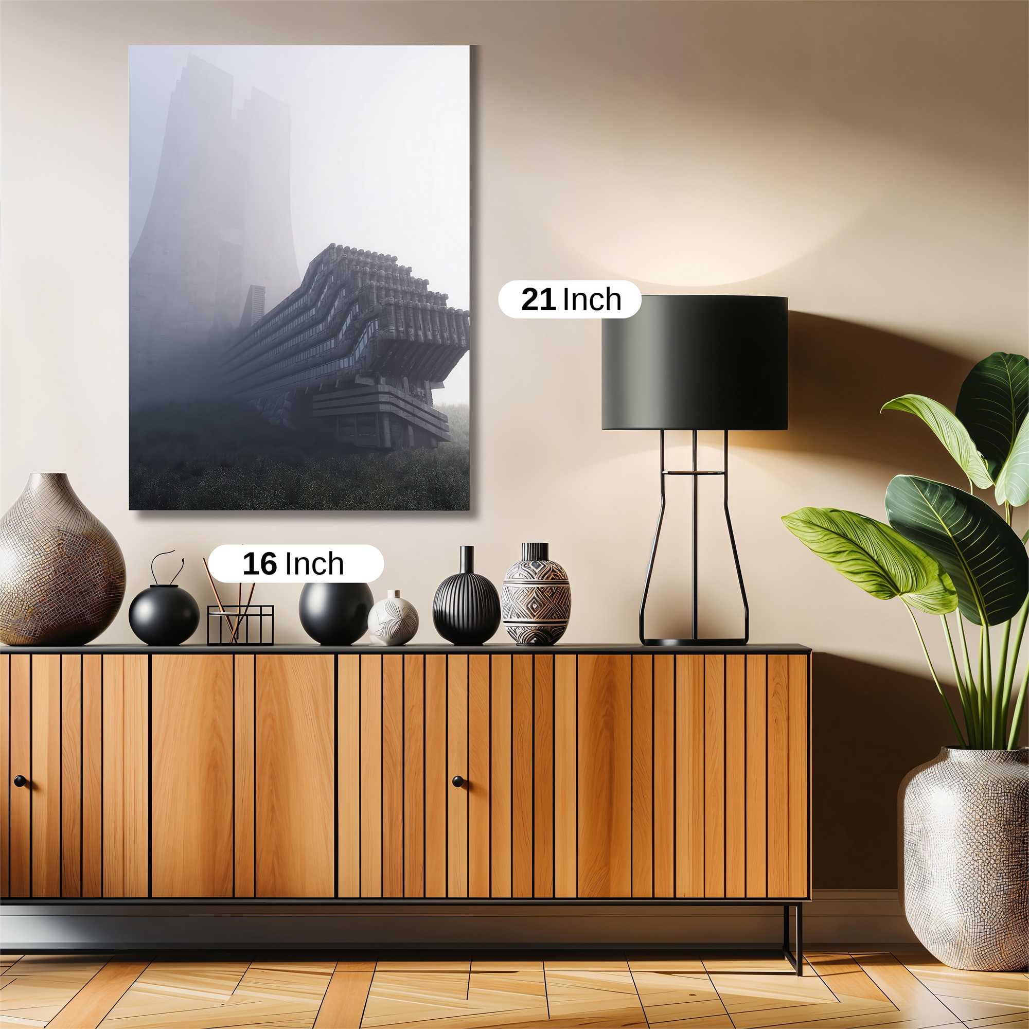 Brutalist Haze Safe Wall Magnetic / M