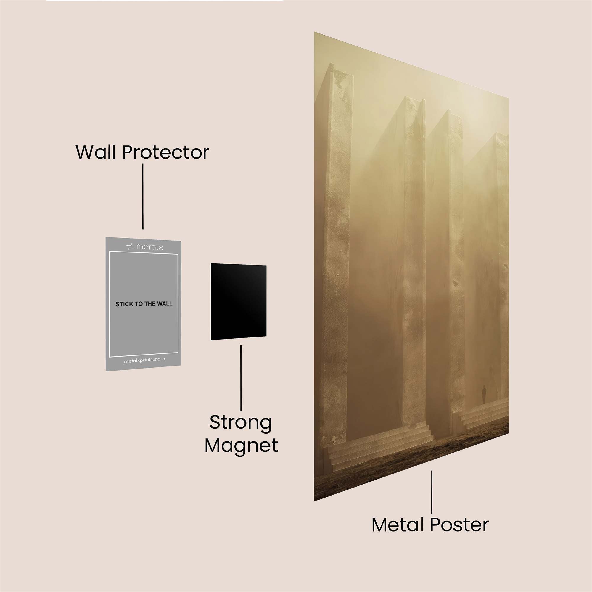 Monolithic Haze Safe Wall Magnetic / M