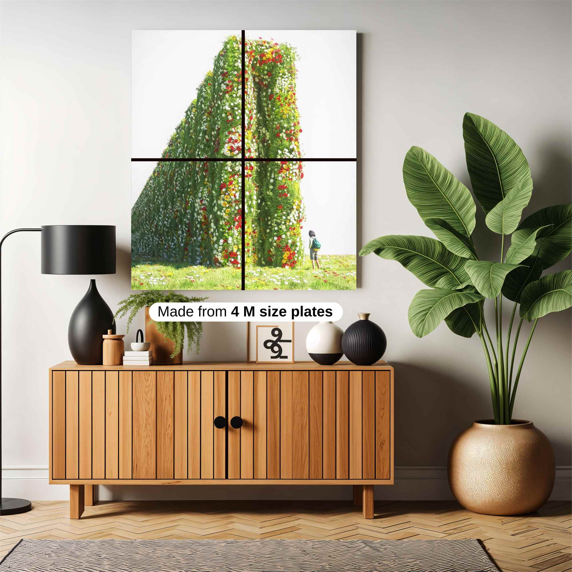 Floral Majesty Safe Wall Magnetic / M