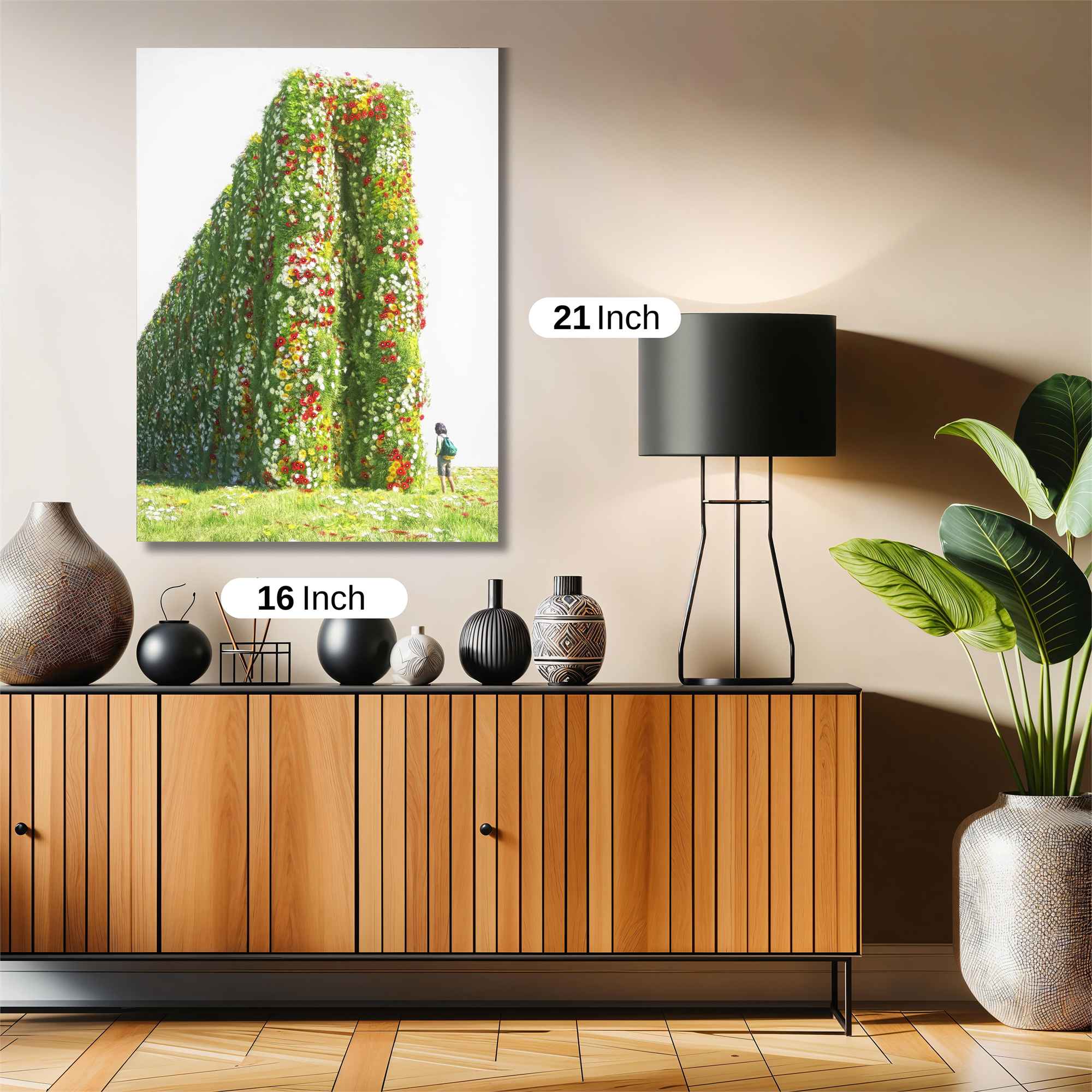 Floral Majesty Safe Wall Magnetic / M