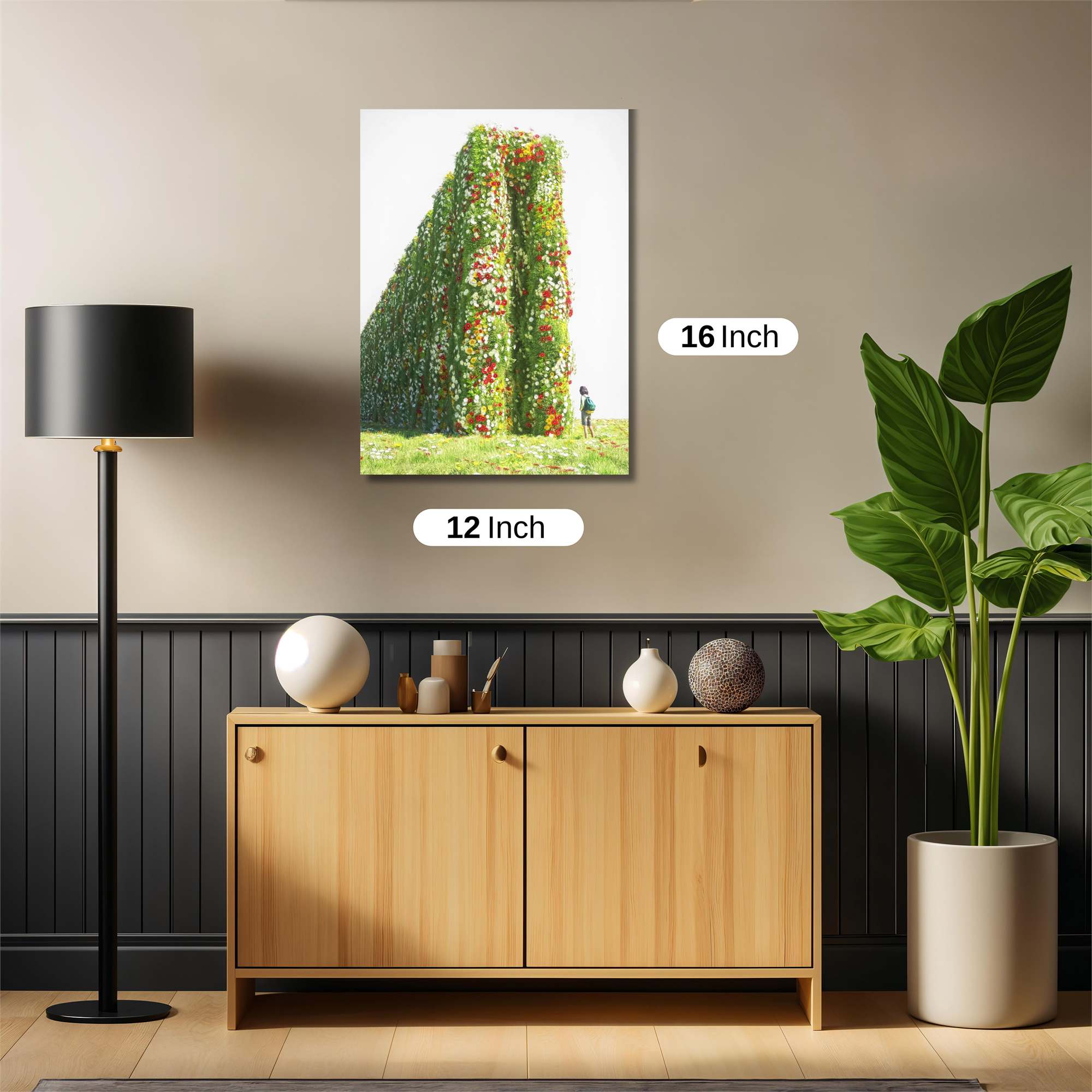 Floral Majesty Safe Wall Magnetic / M