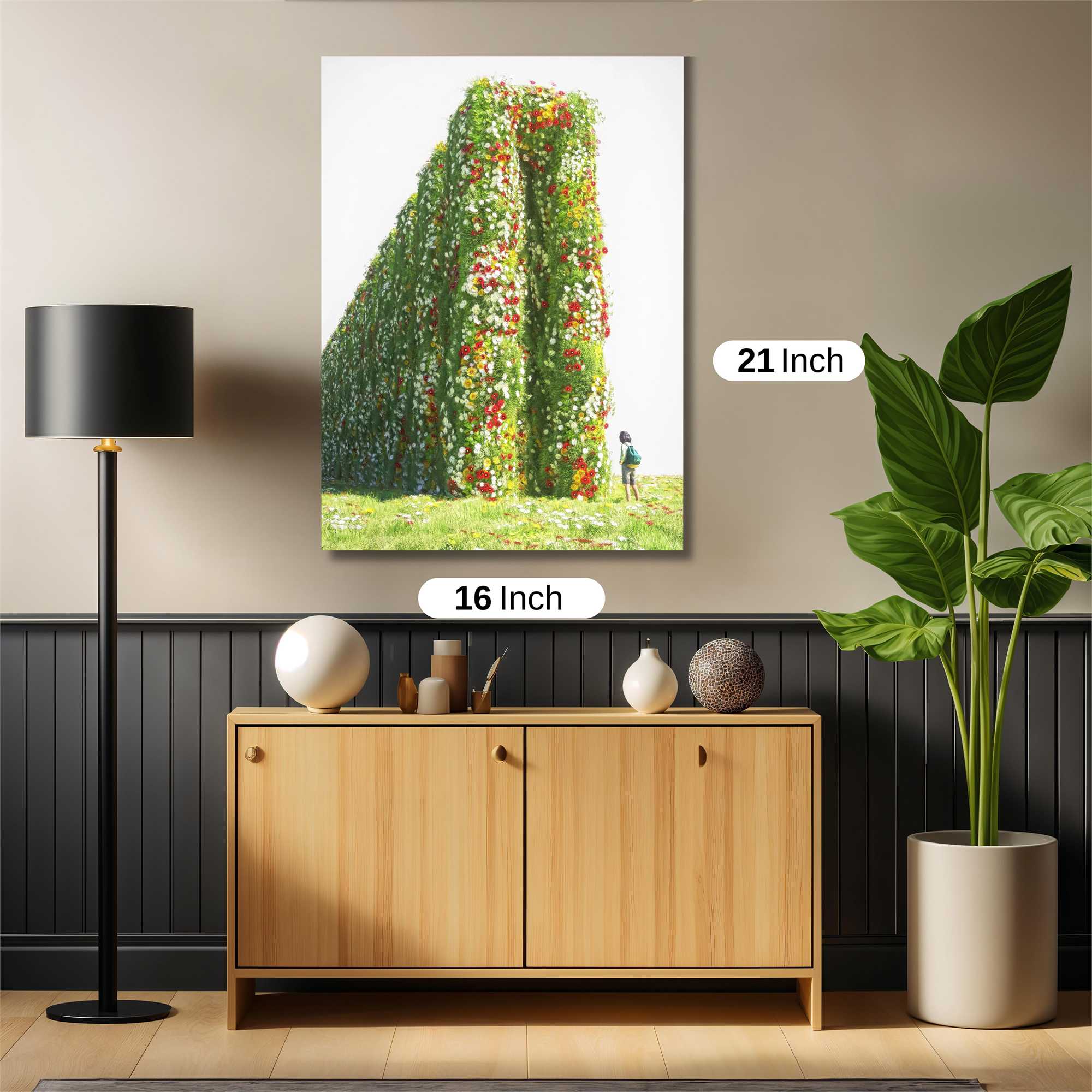 Floral Majesty Safe Wall Magnetic / M