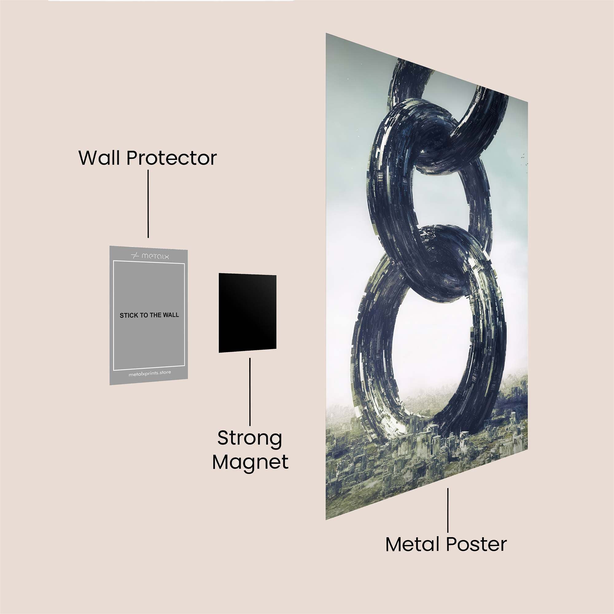 Infinite Enigma Safe Wall Magnetic / M