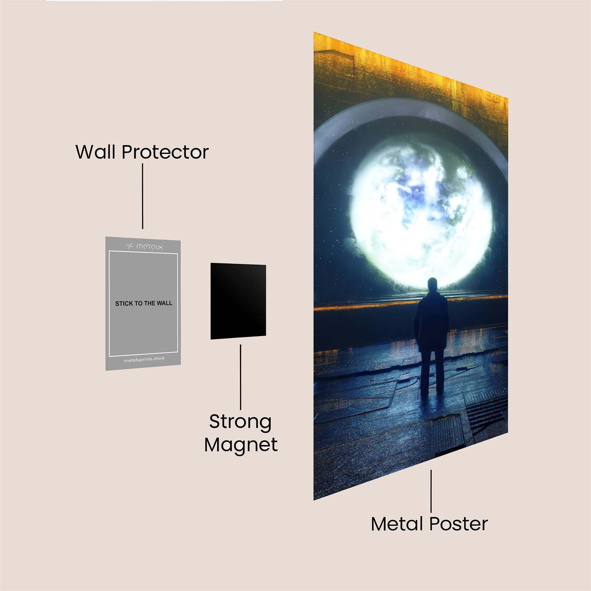 Portal Reverie Safe Wall Magnetic / M