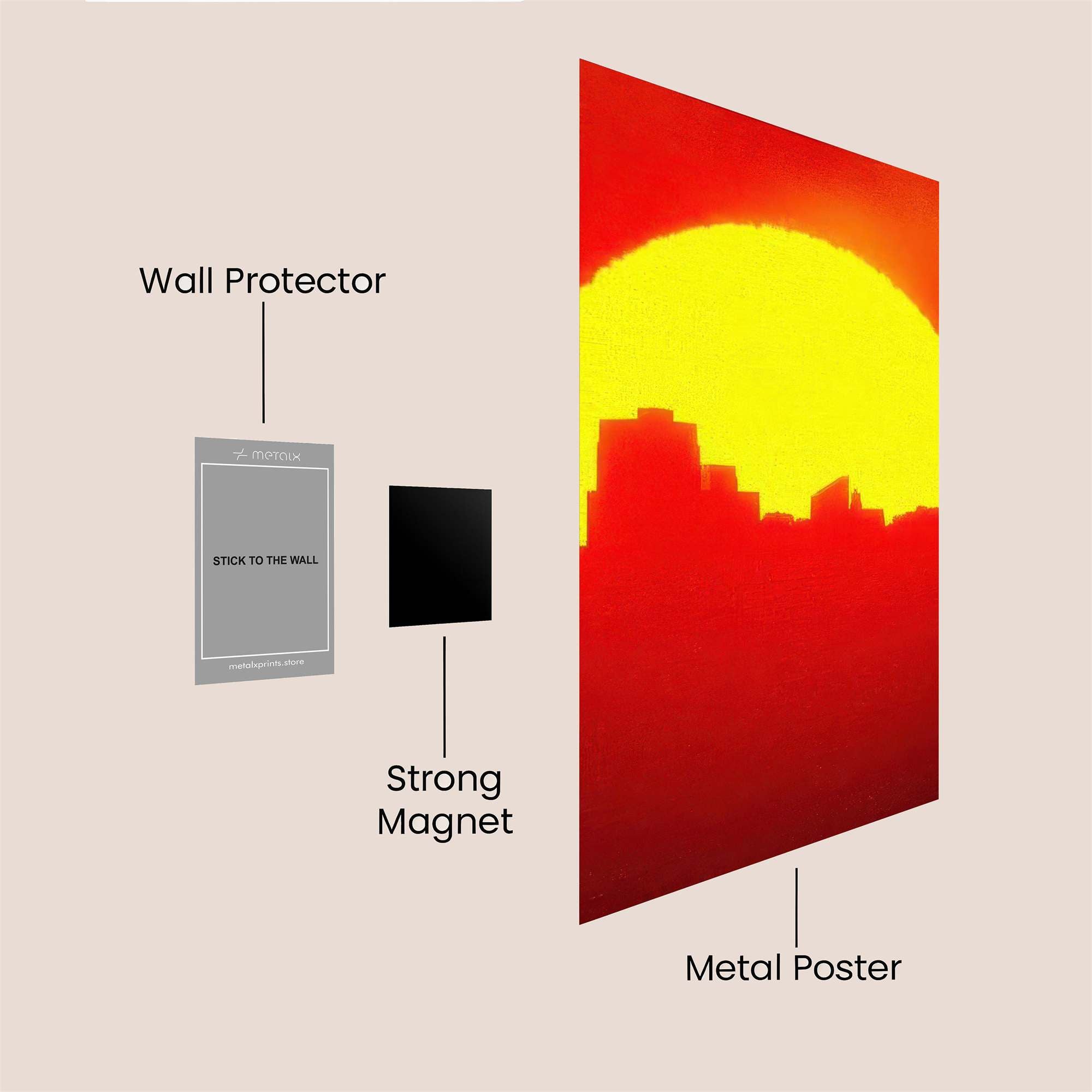 Enchanted Entrapment Safe Wall Magnetic / M