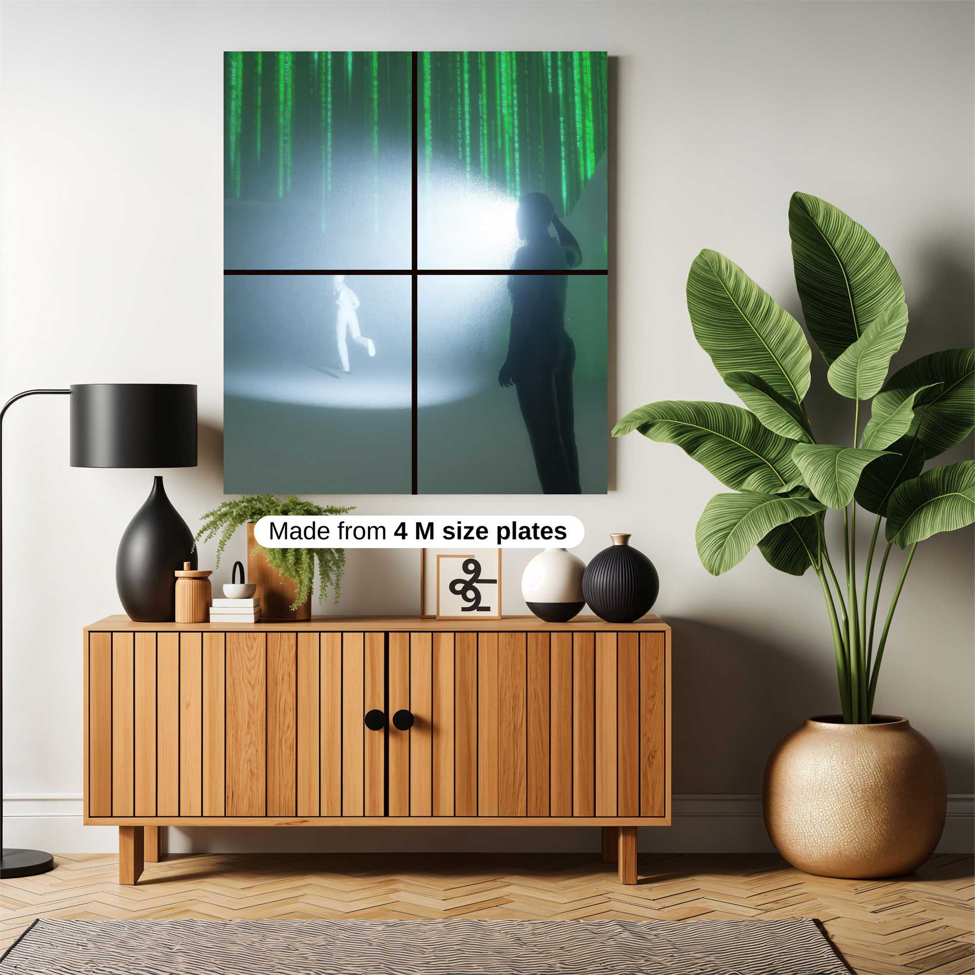 Matrix Illuminated Safe Wall Magnetic / M