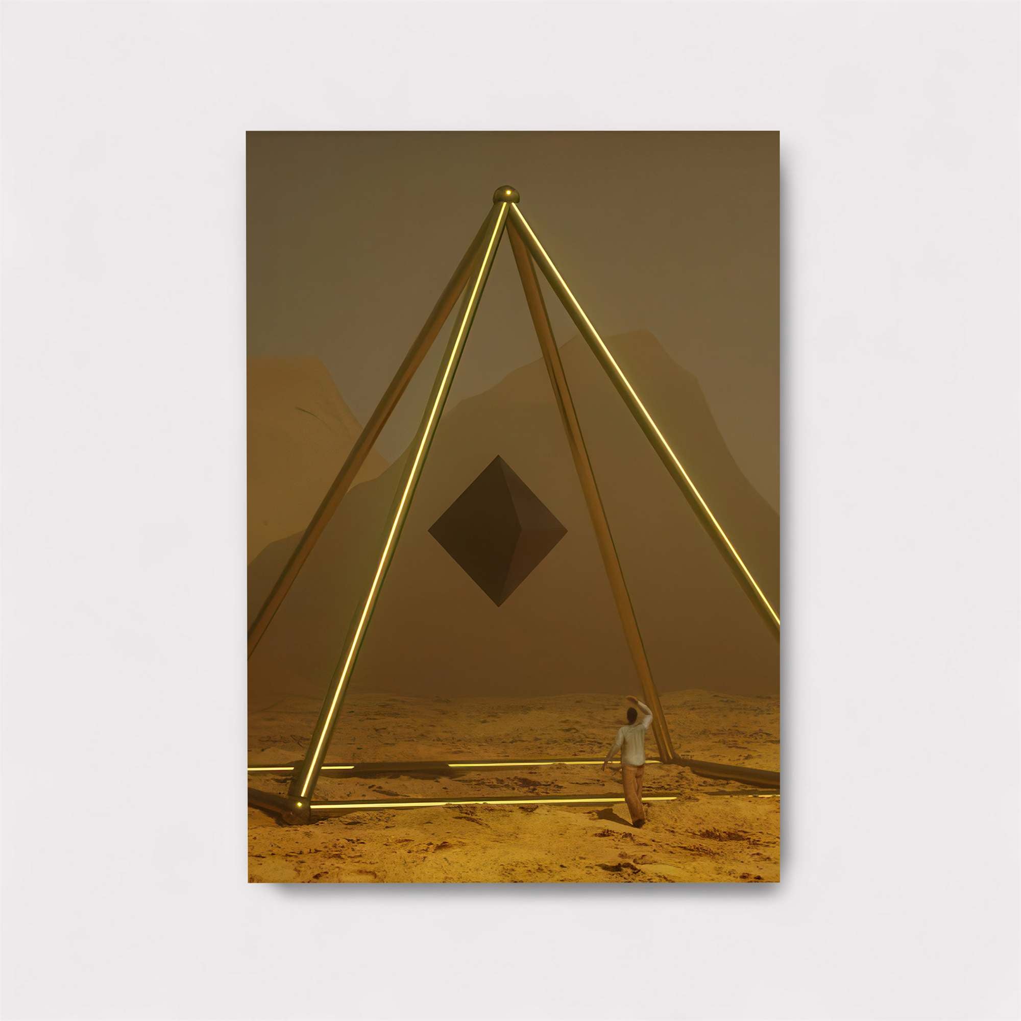 Neon Silence Safe Wall Magnetic / M