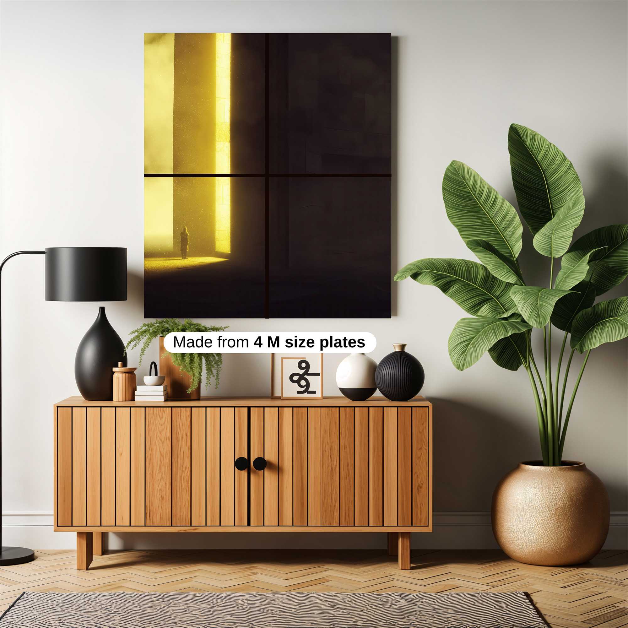 Luminous Threshold Safe Wall Magnetic / M