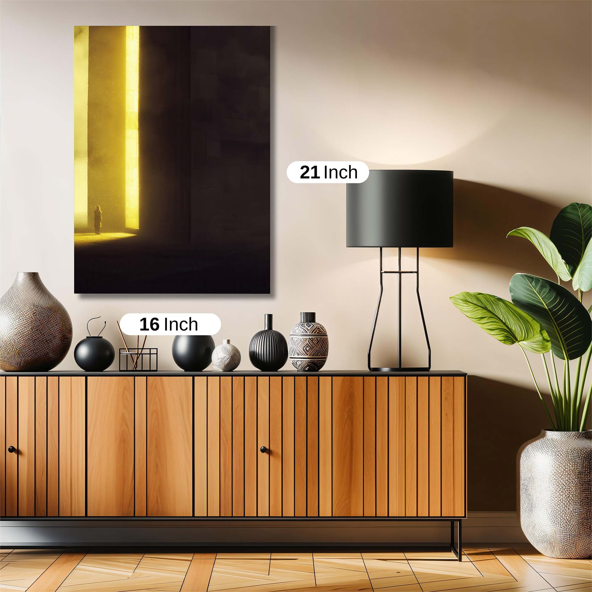 Luminous Threshold Safe Wall Magnetic / M