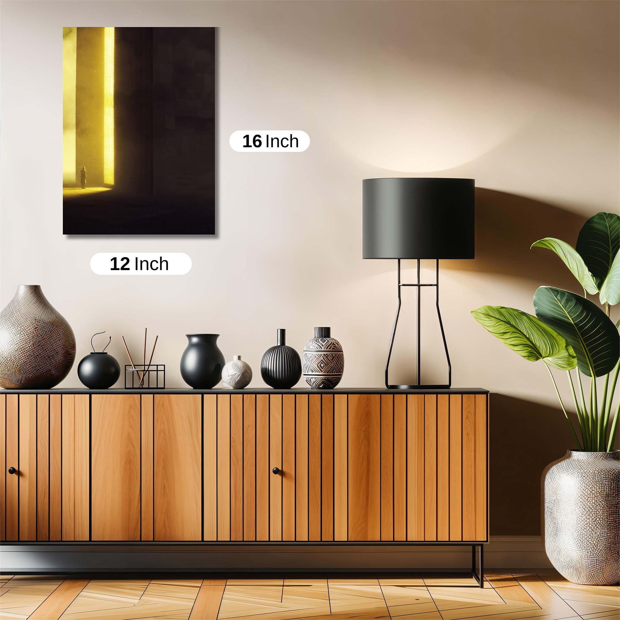 Luminous Threshold Safe Wall Magnetic / M