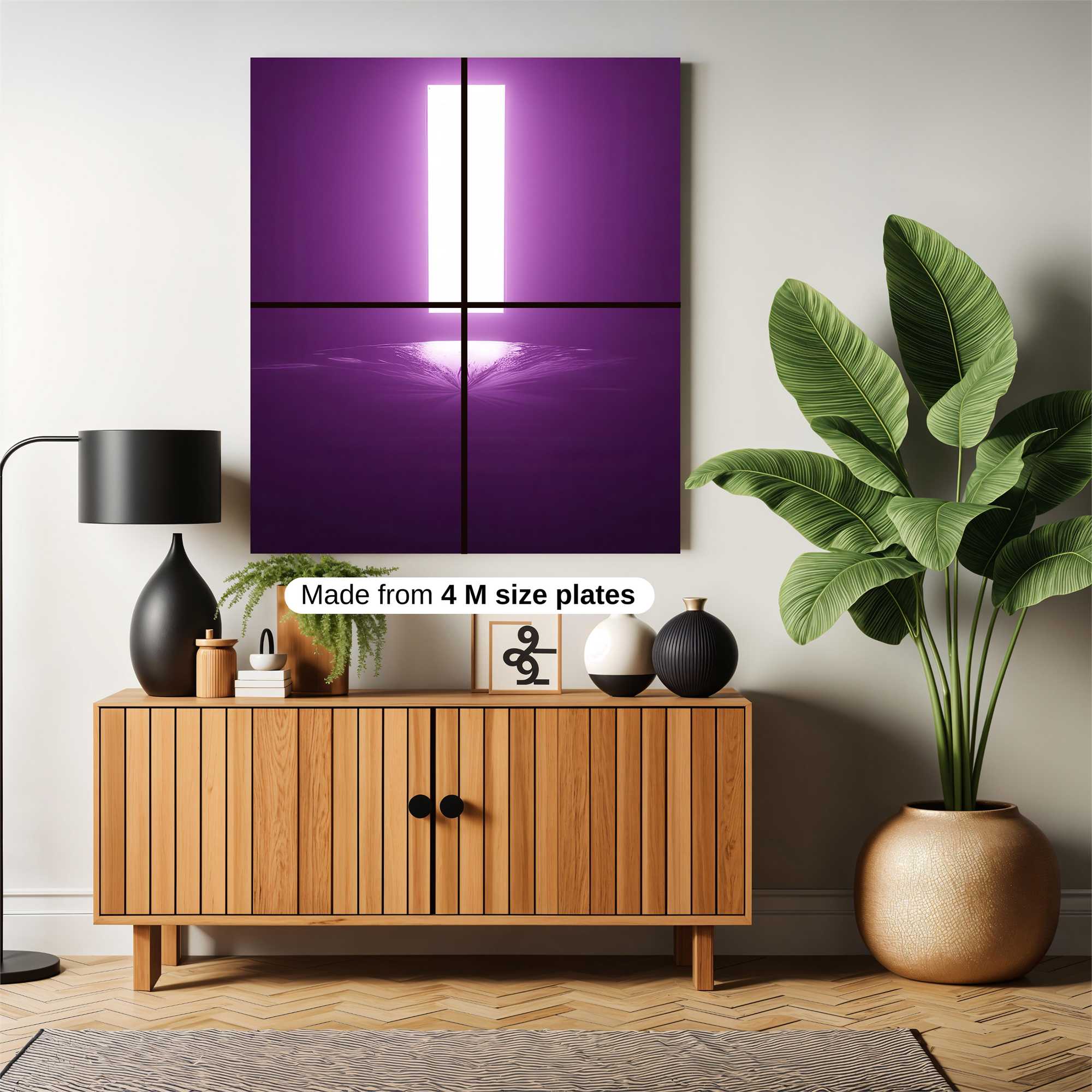 Futuristic Silence Safe Wall Magnetic / M