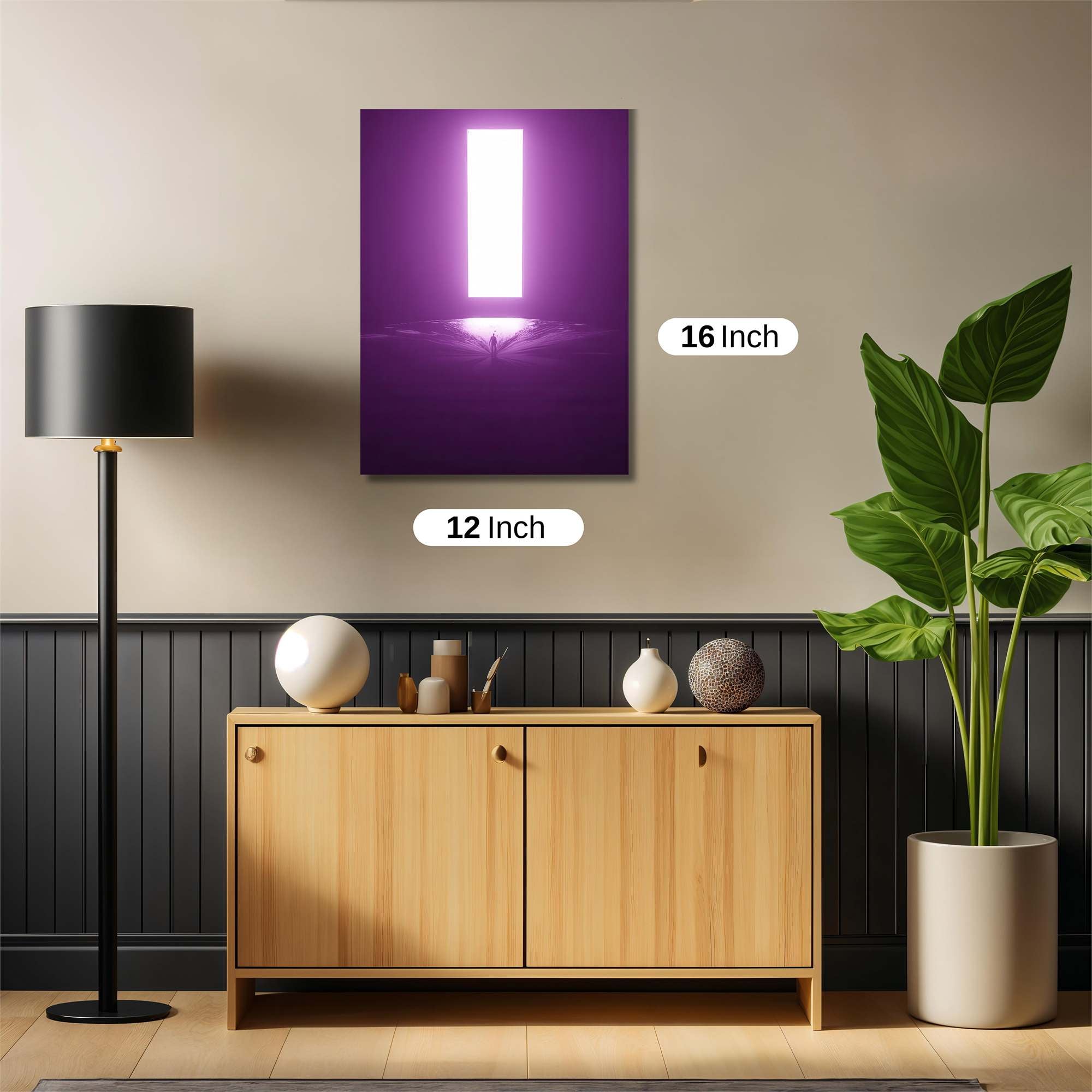 Futuristic Silence Safe Wall Magnetic / M