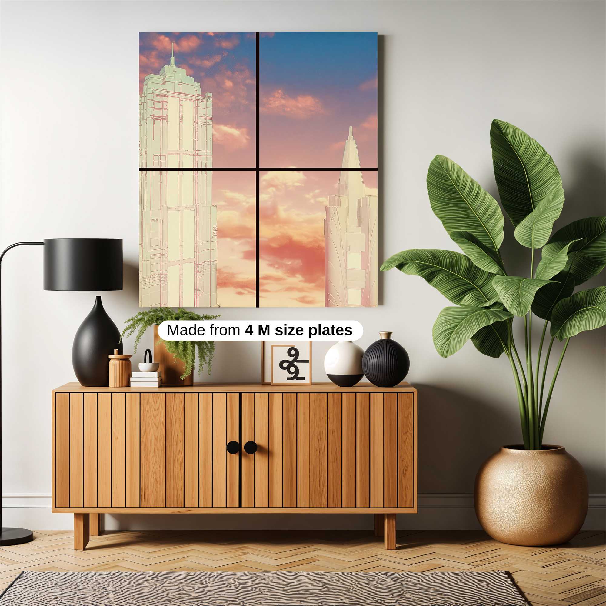 Skyline Serenity Safe Wall Magnetic / M